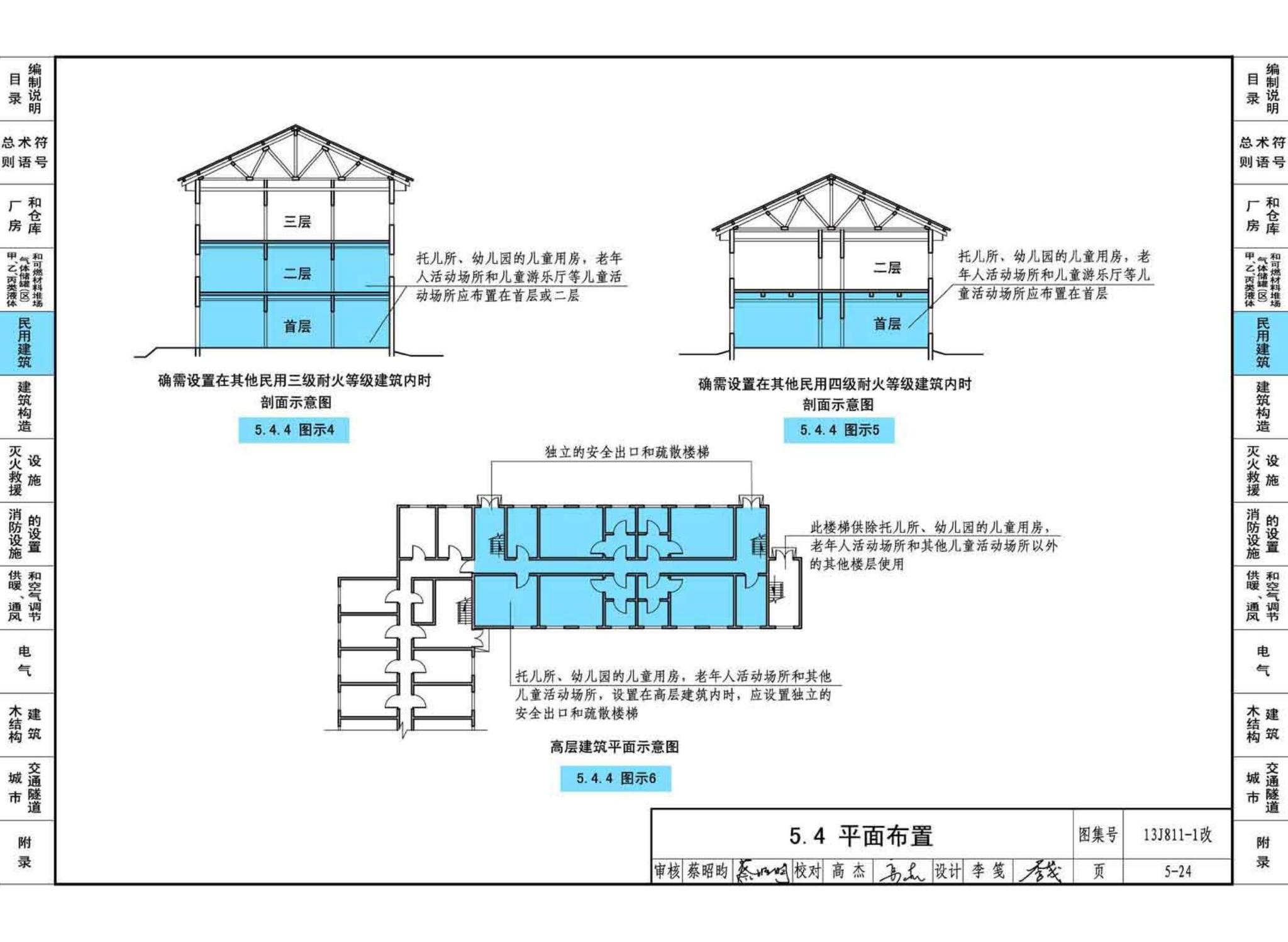 13J811-1改--《建筑设计防火规范》图示