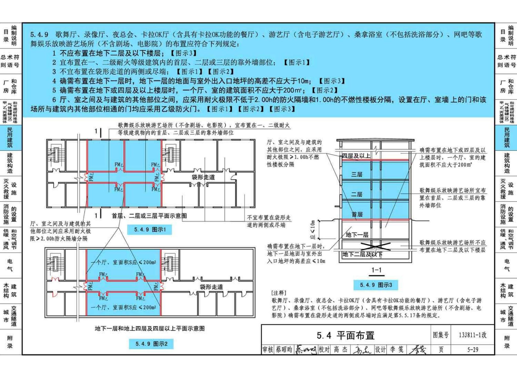 13J811-1改--《建筑设计防火规范》图示