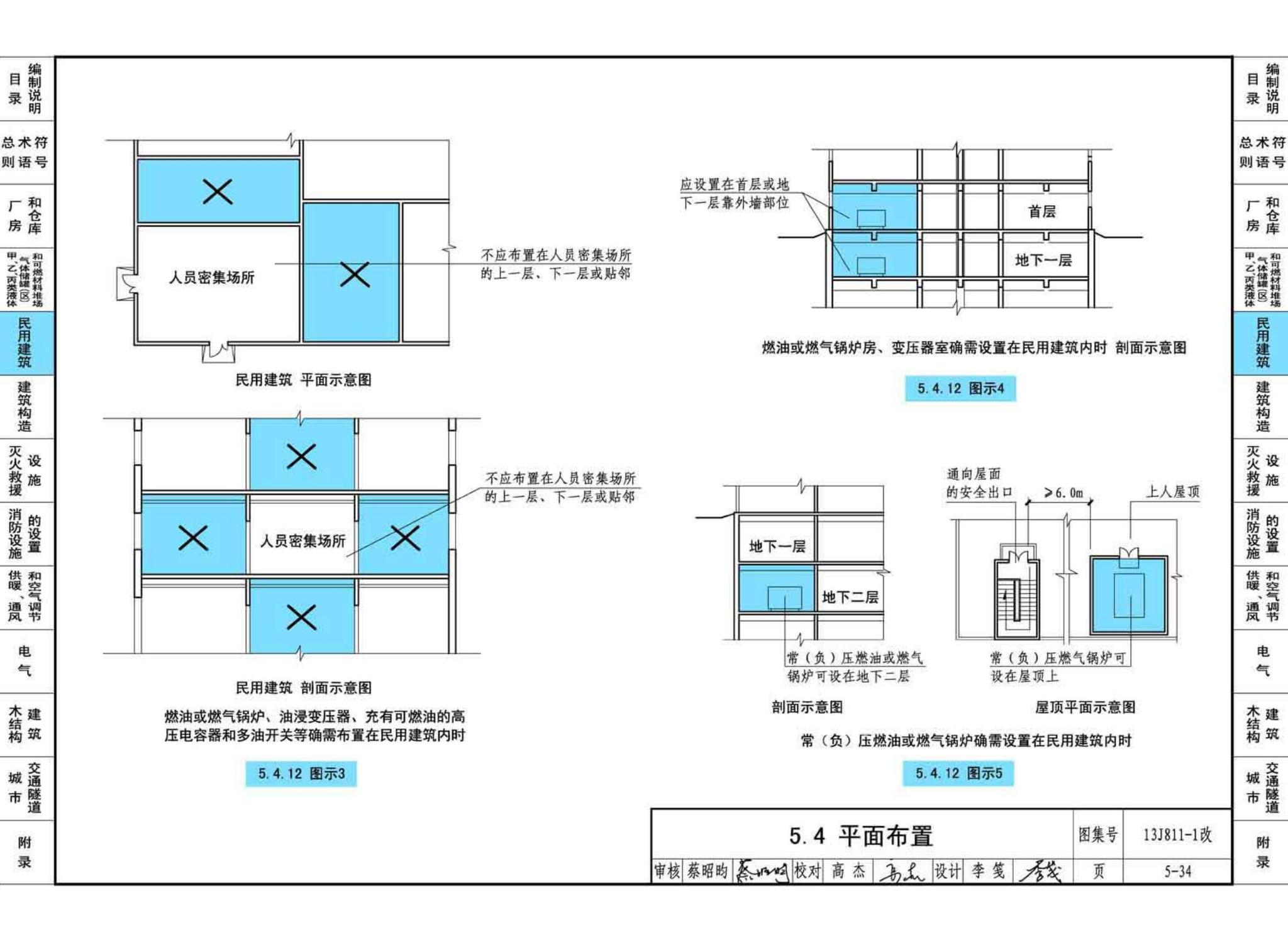 13J811-1改--《建筑设计防火规范》图示