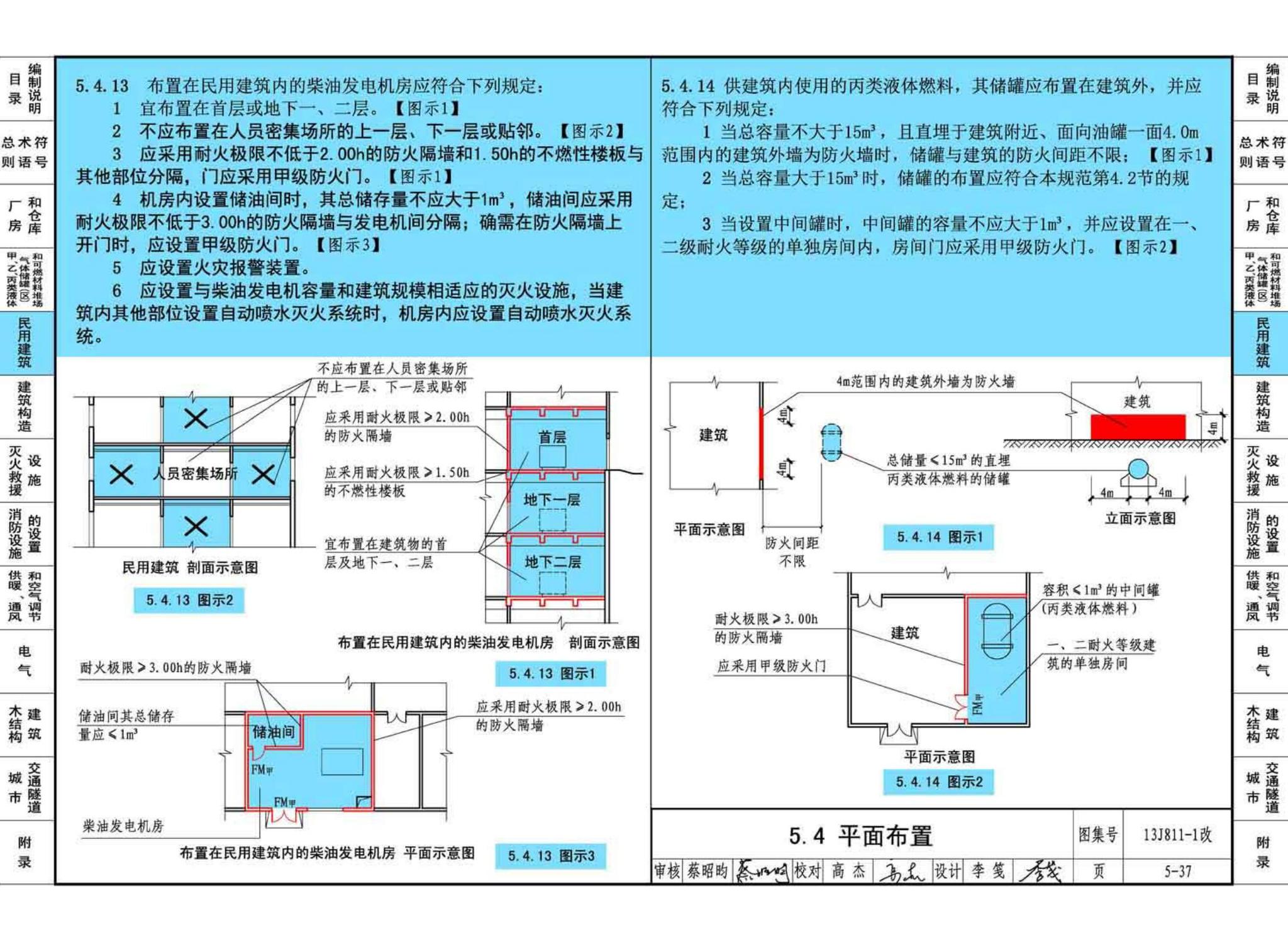 13J811-1改--《建筑设计防火规范》图示