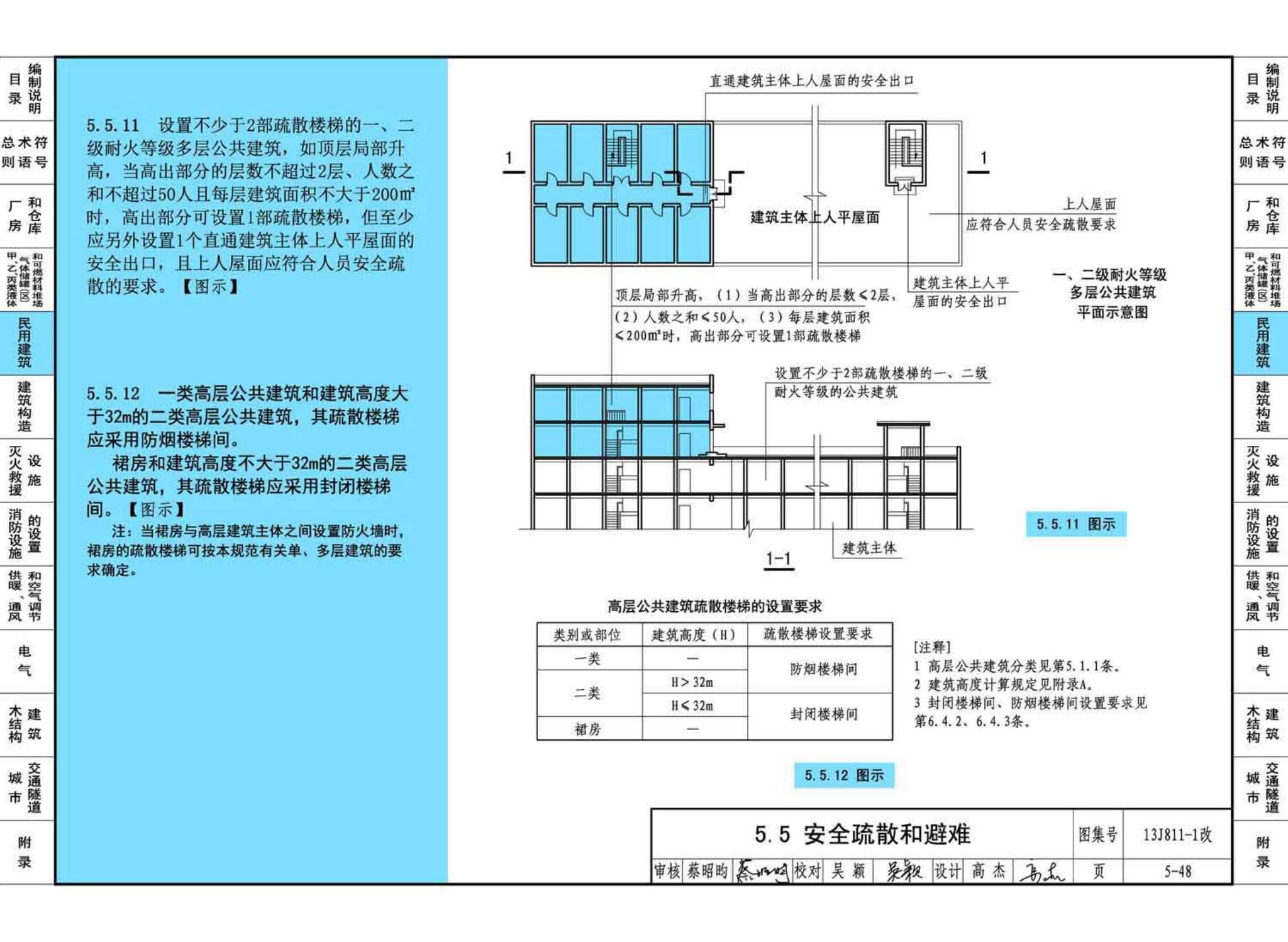 13J811-1改--《建筑设计防火规范》图示