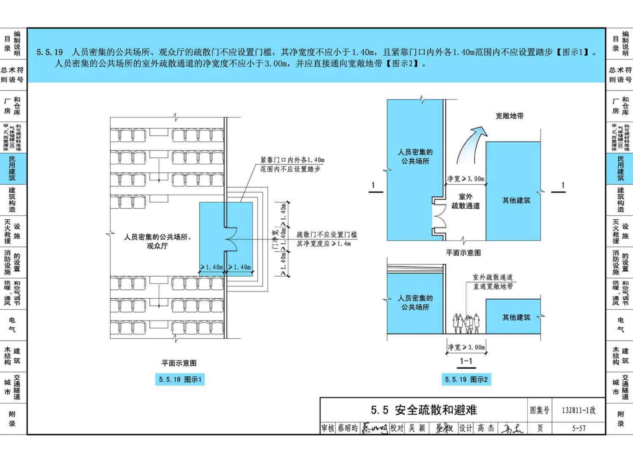 13J811-1改--《建筑设计防火规范》图示