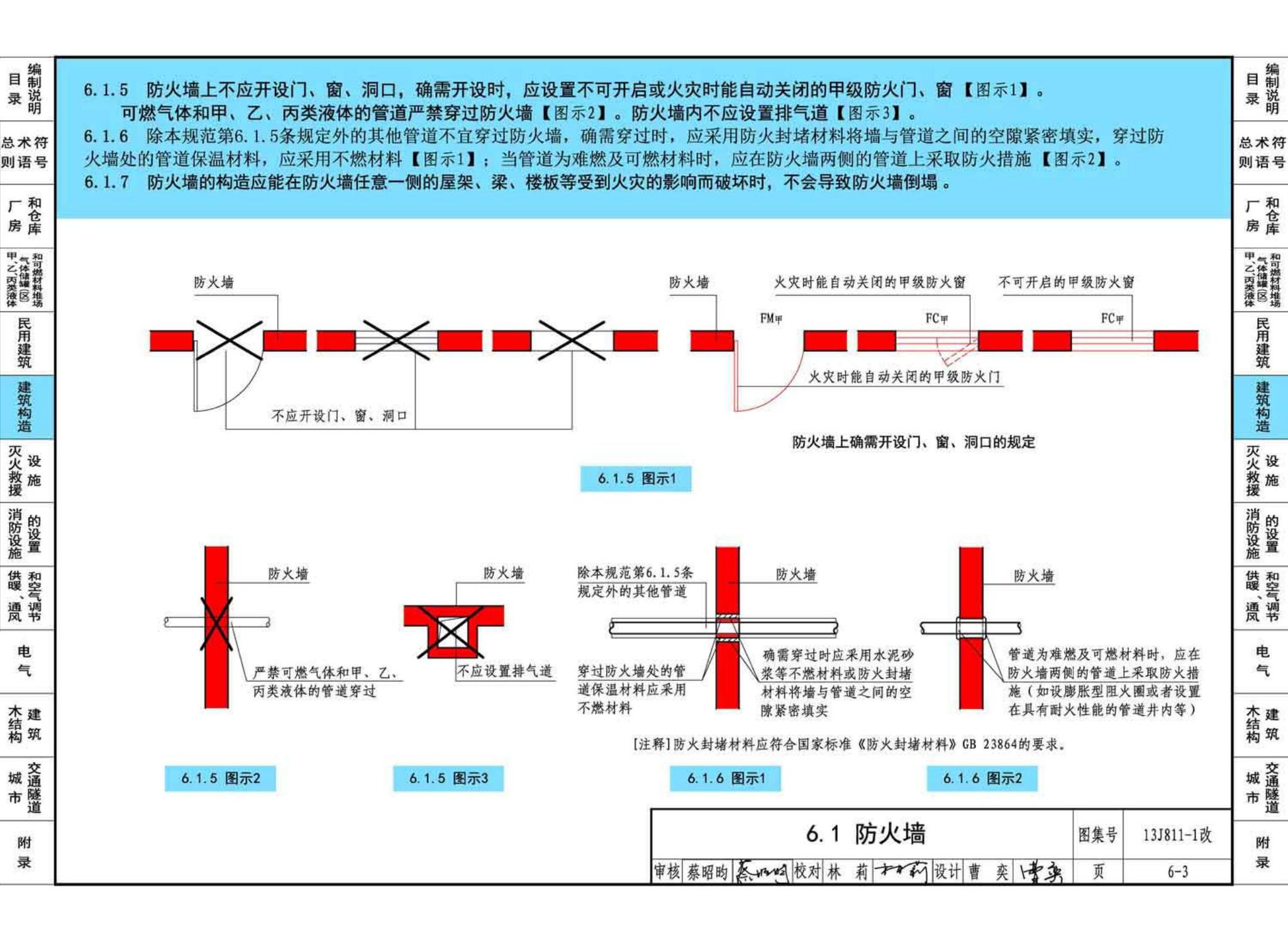 13J811-1改--《建筑设计防火规范》图示