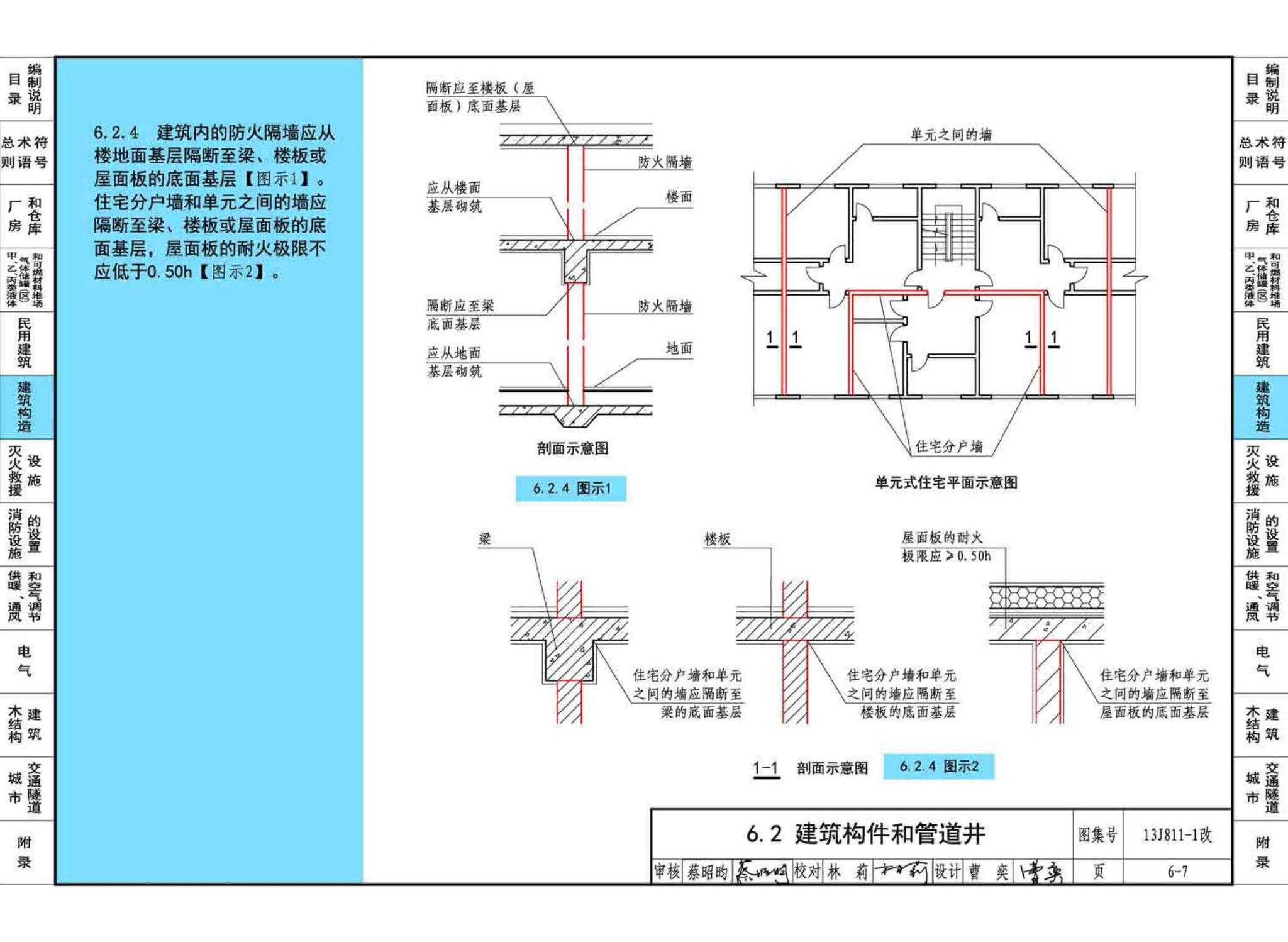 13J811-1改--《建筑设计防火规范》图示