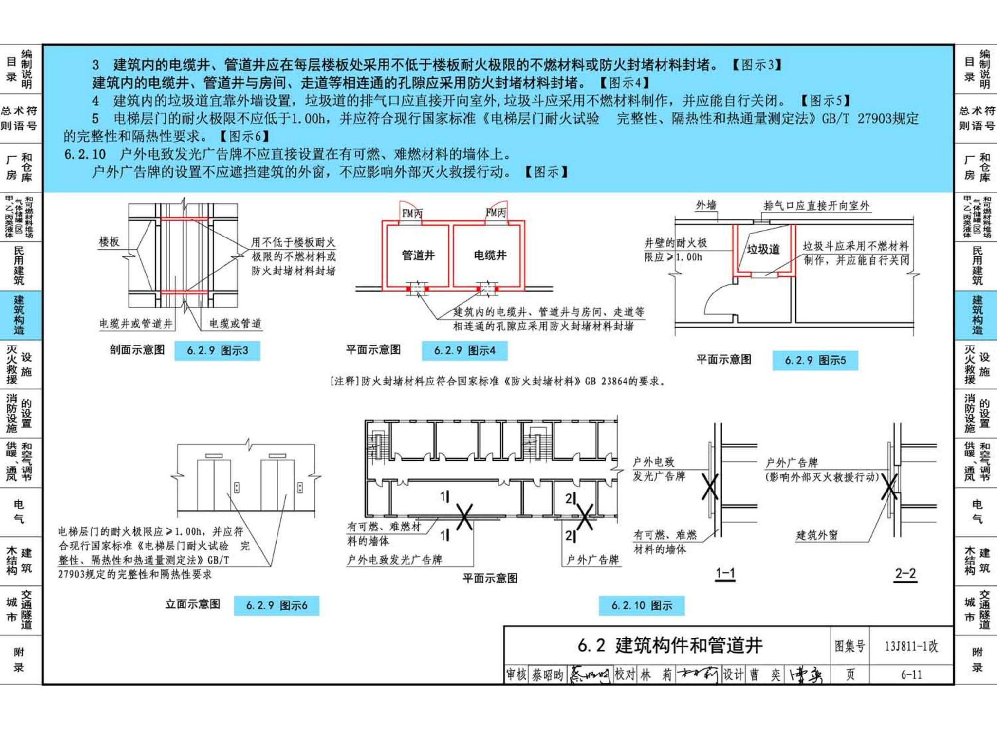 13J811-1改--《建筑设计防火规范》图示