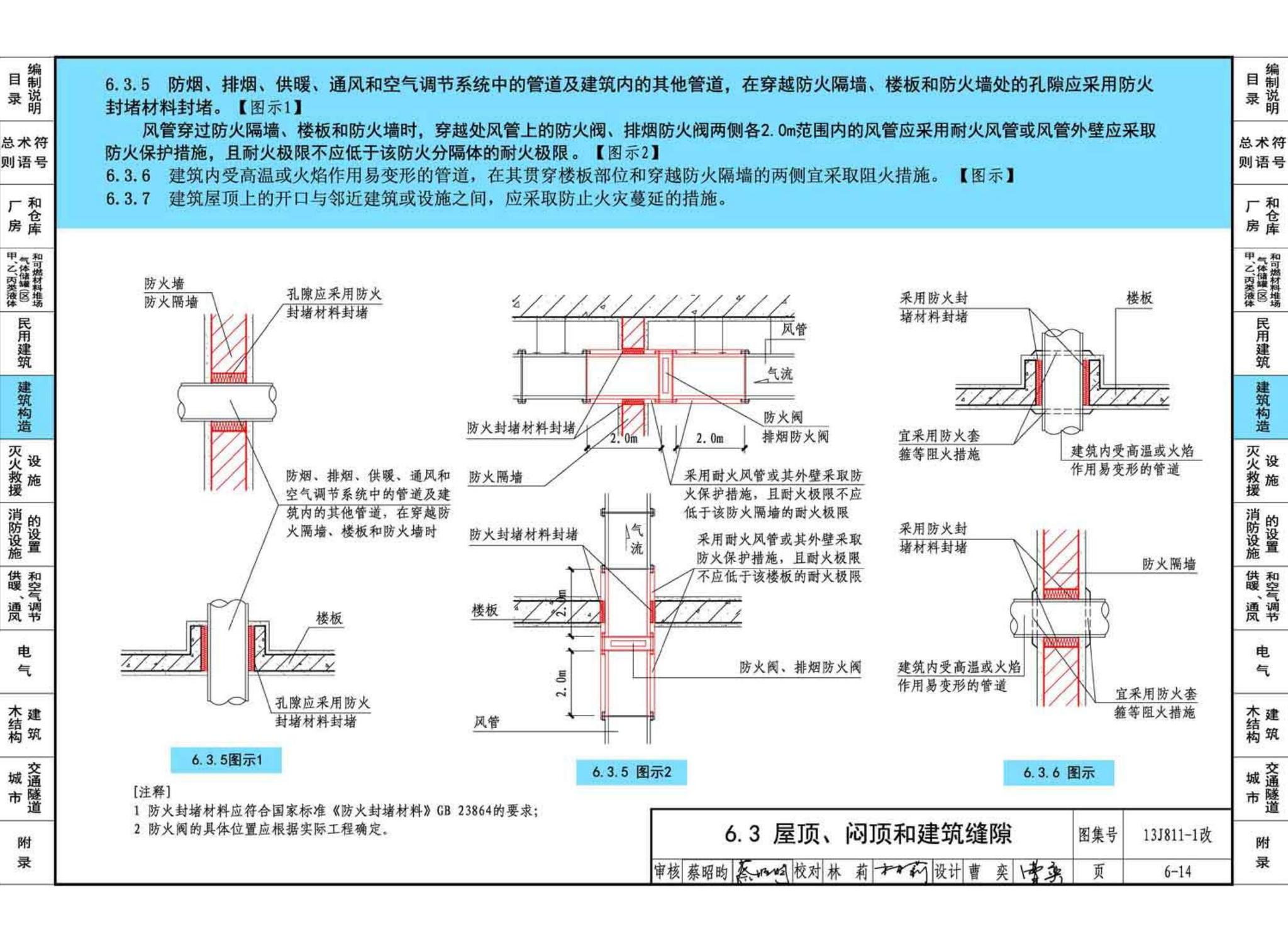 13J811-1改--《建筑设计防火规范》图示