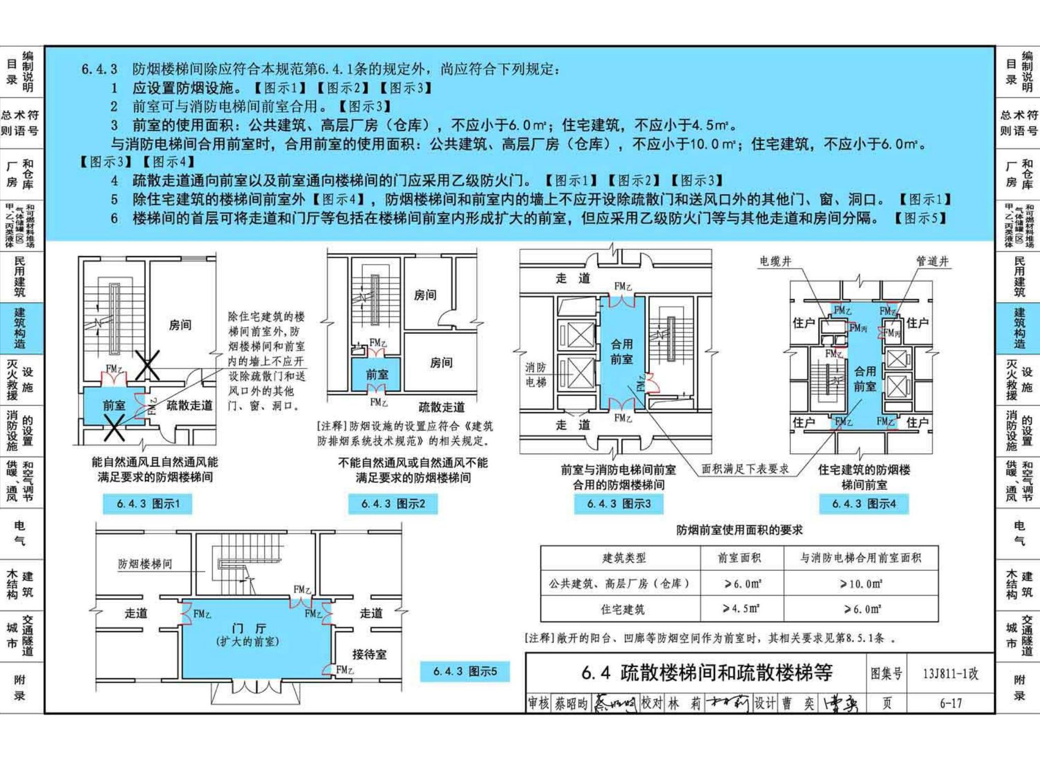 13J811-1改--《建筑设计防火规范》图示