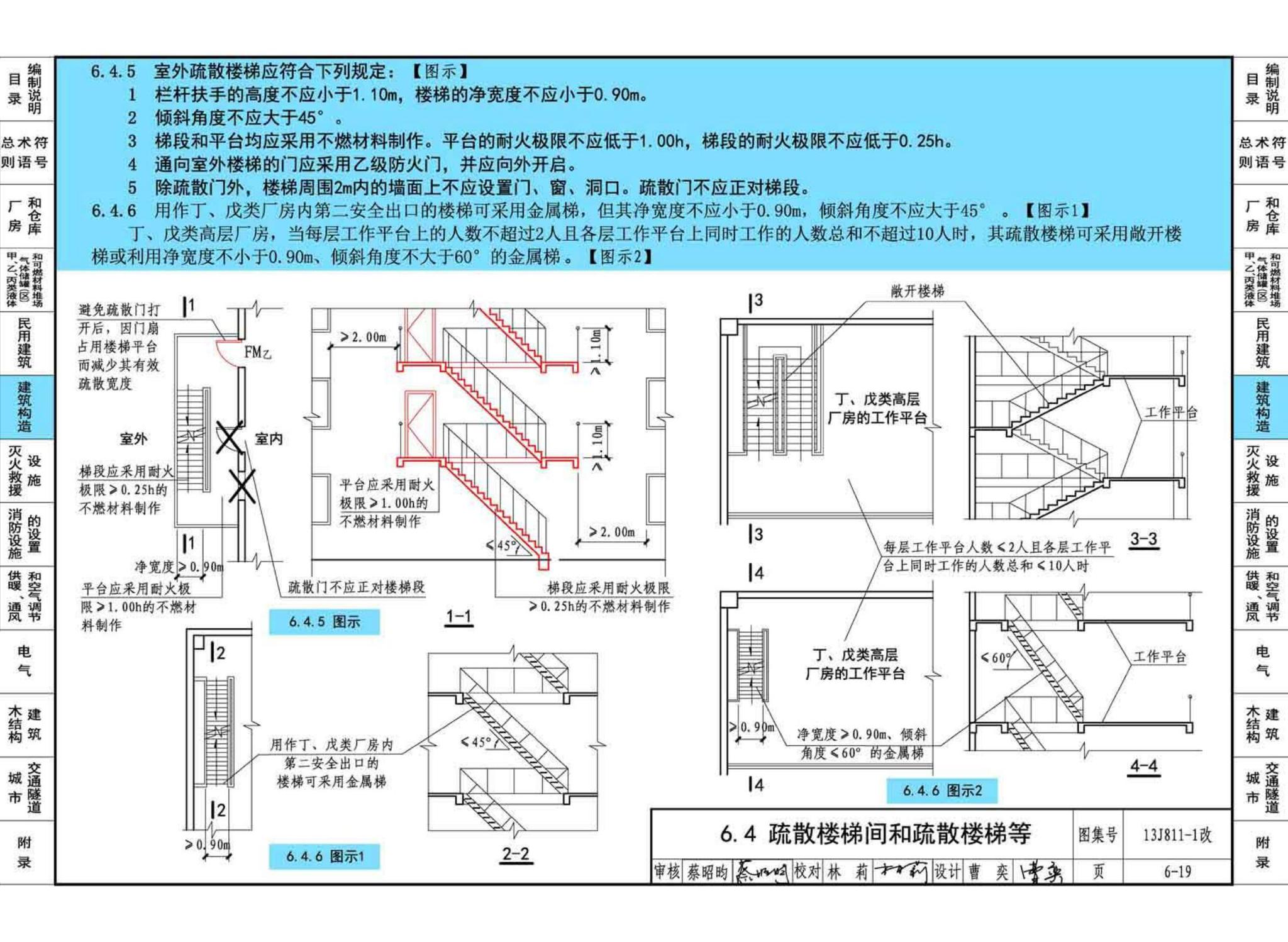 13J811-1改--《建筑设计防火规范》图示