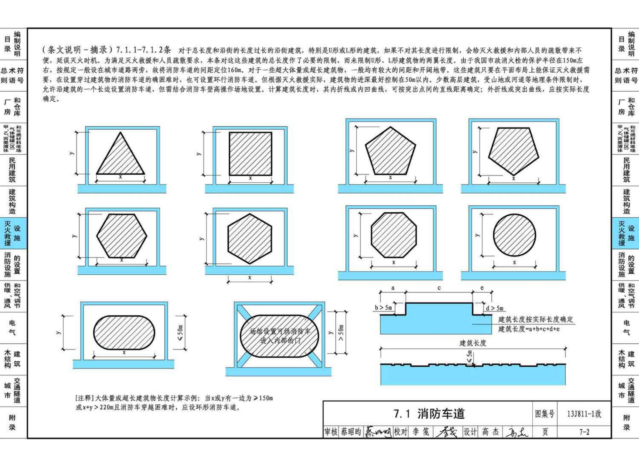 13J811-1改--《建筑设计防火规范》图示