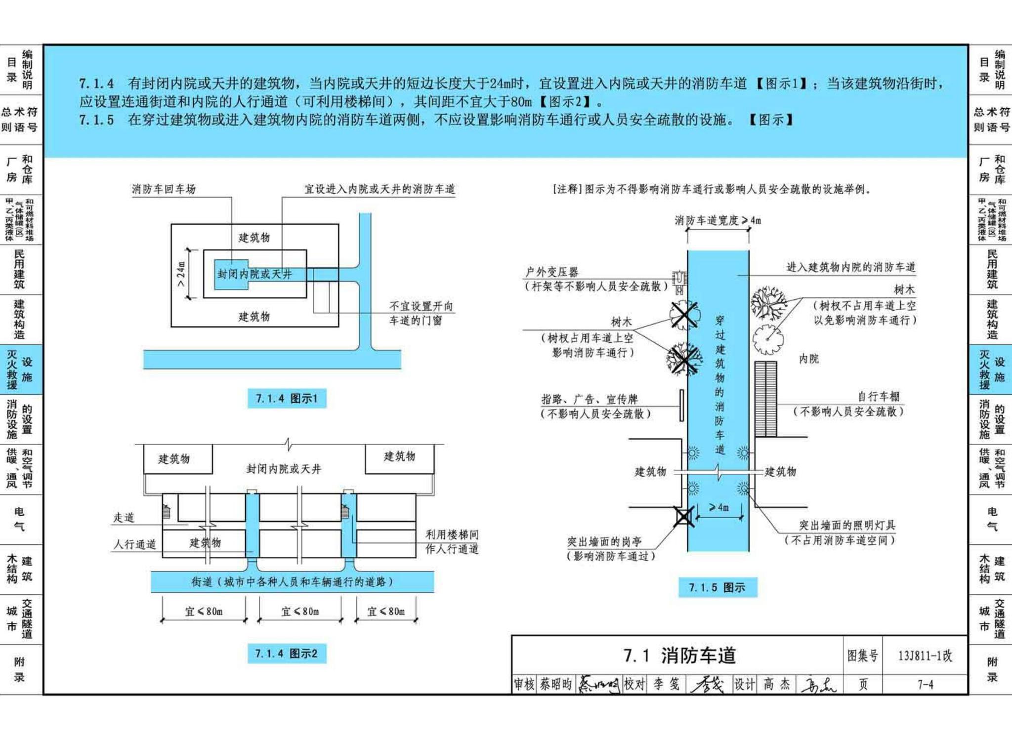 13J811-1改--《建筑设计防火规范》图示