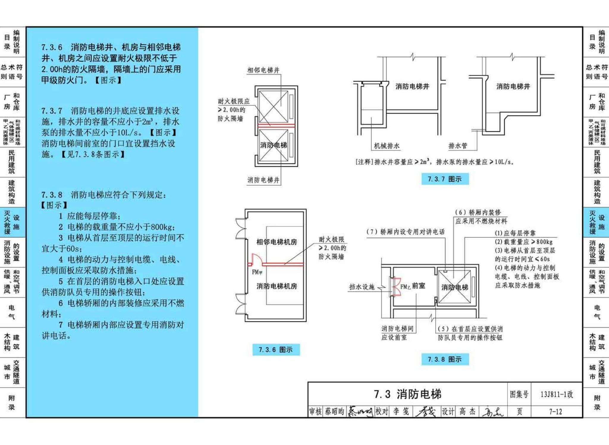 13J811-1改--《建筑设计防火规范》图示