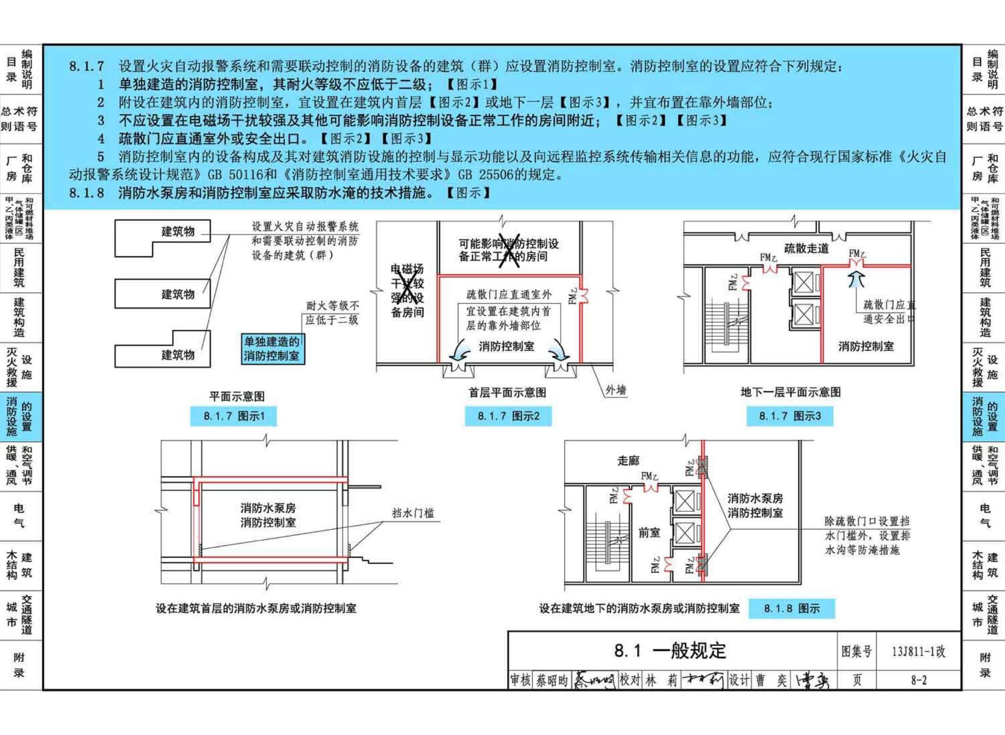 13J811-1改--《建筑设计防火规范》图示