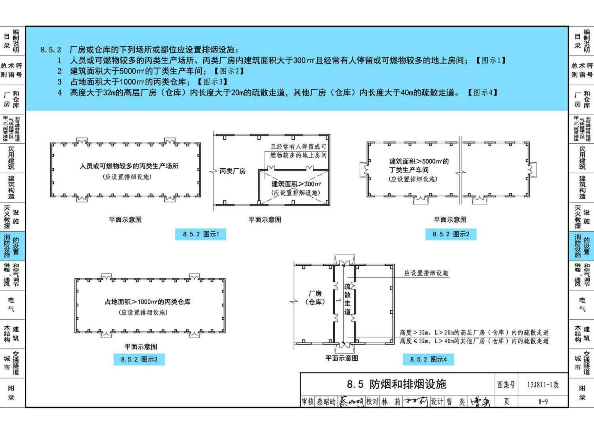 13J811-1改--《建筑设计防火规范》图示