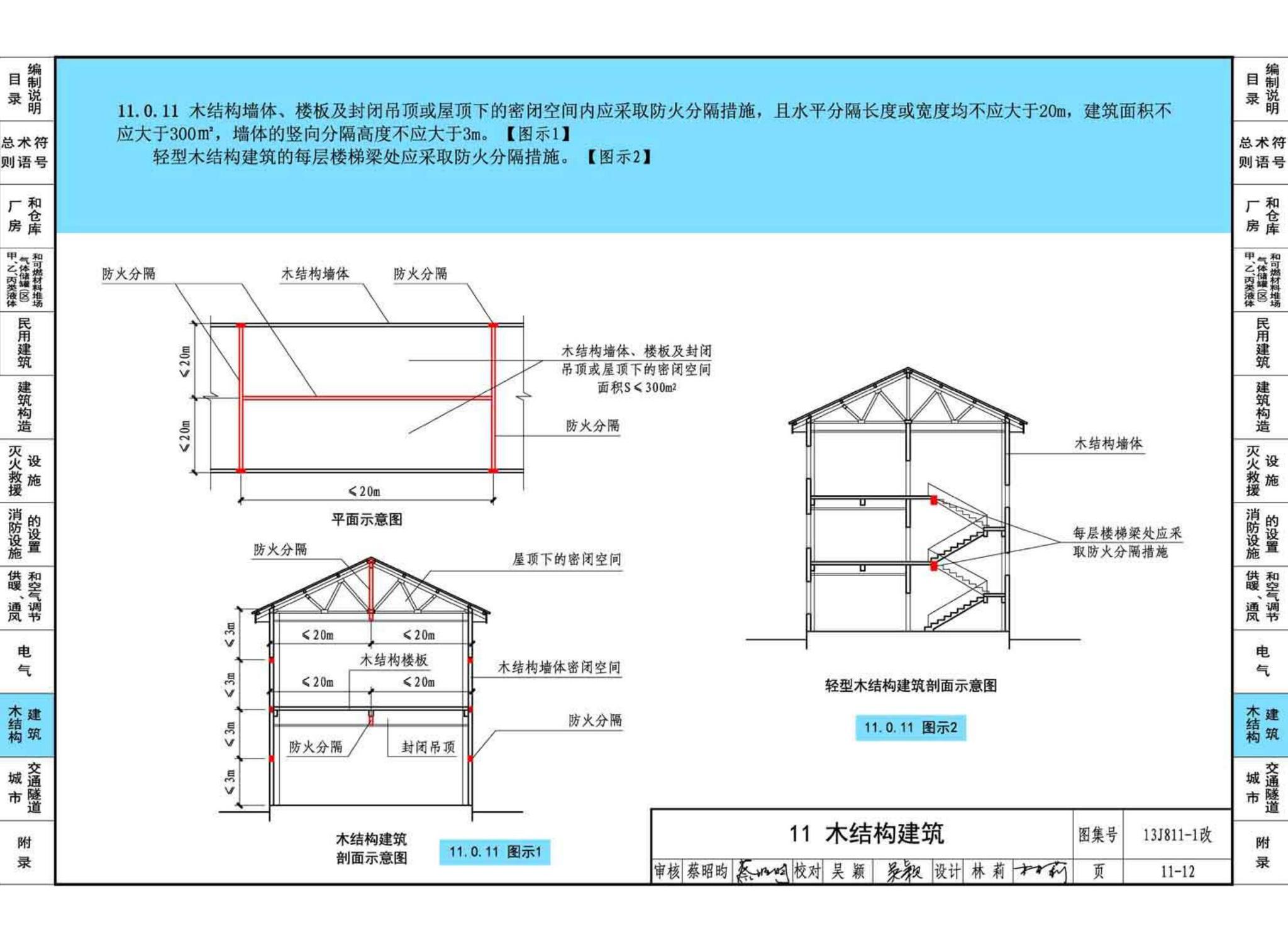 13J811-1改--《建筑设计防火规范》图示