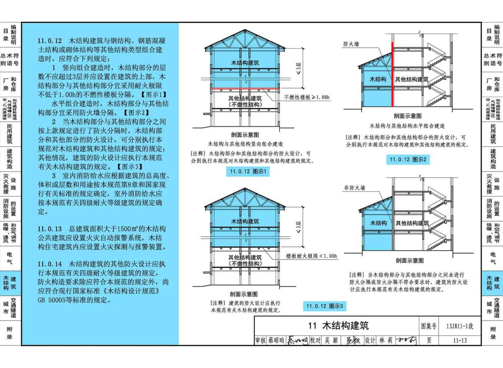 13J811-1改--《建筑设计防火规范》图示