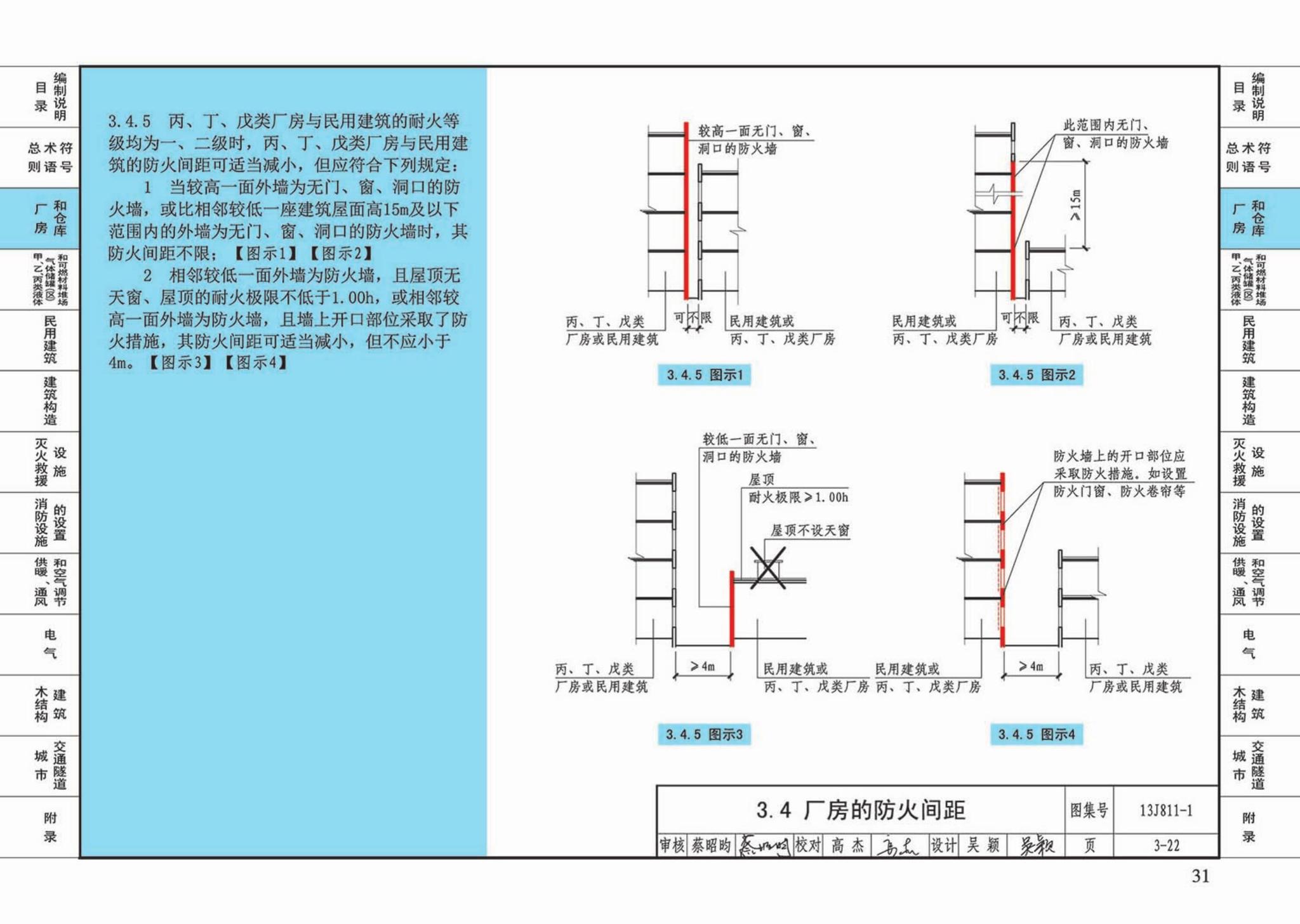 13J811-1--《建筑设计防火规范》图示