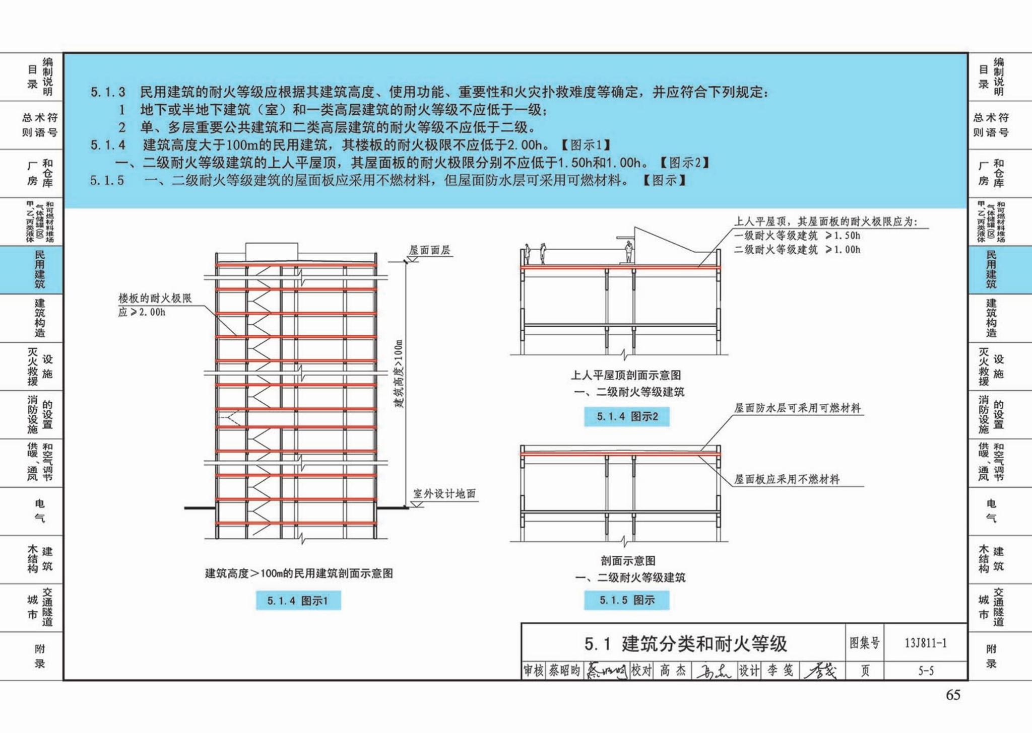 13J811-1--《建筑设计防火规范》图示