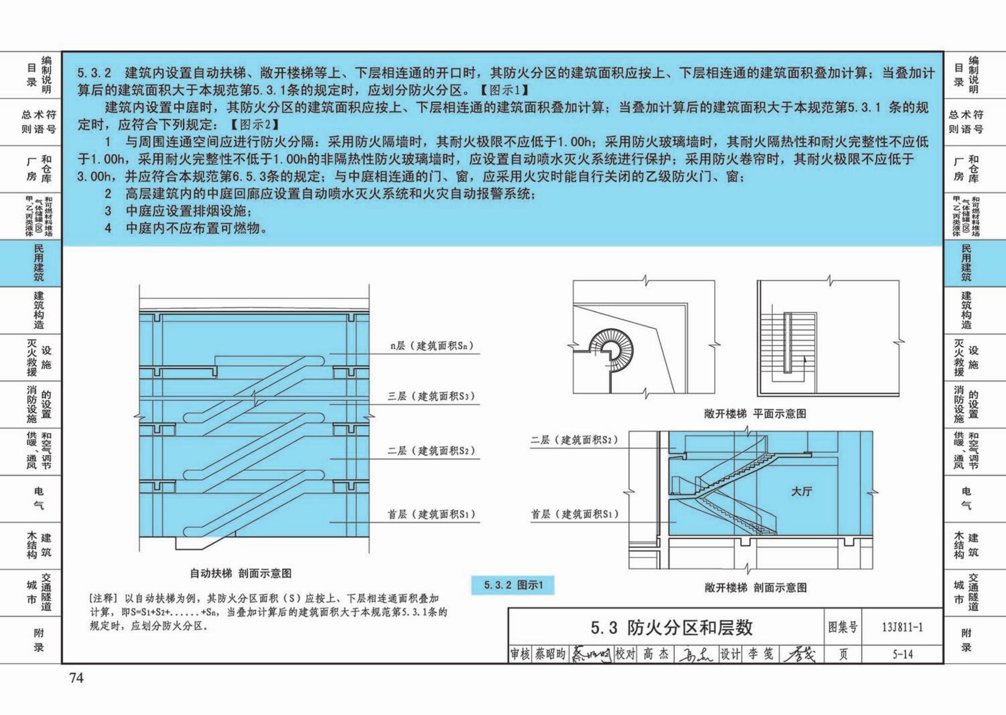 13J811-1--《建筑设计防火规范》图示