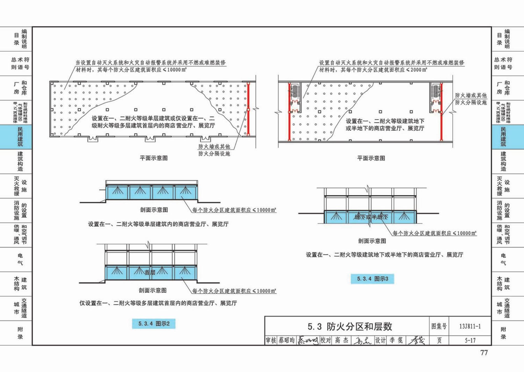 13J811-1--《建筑设计防火规范》图示