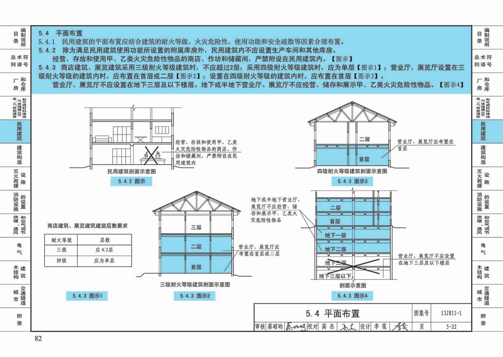 13J811-1--《建筑设计防火规范》图示