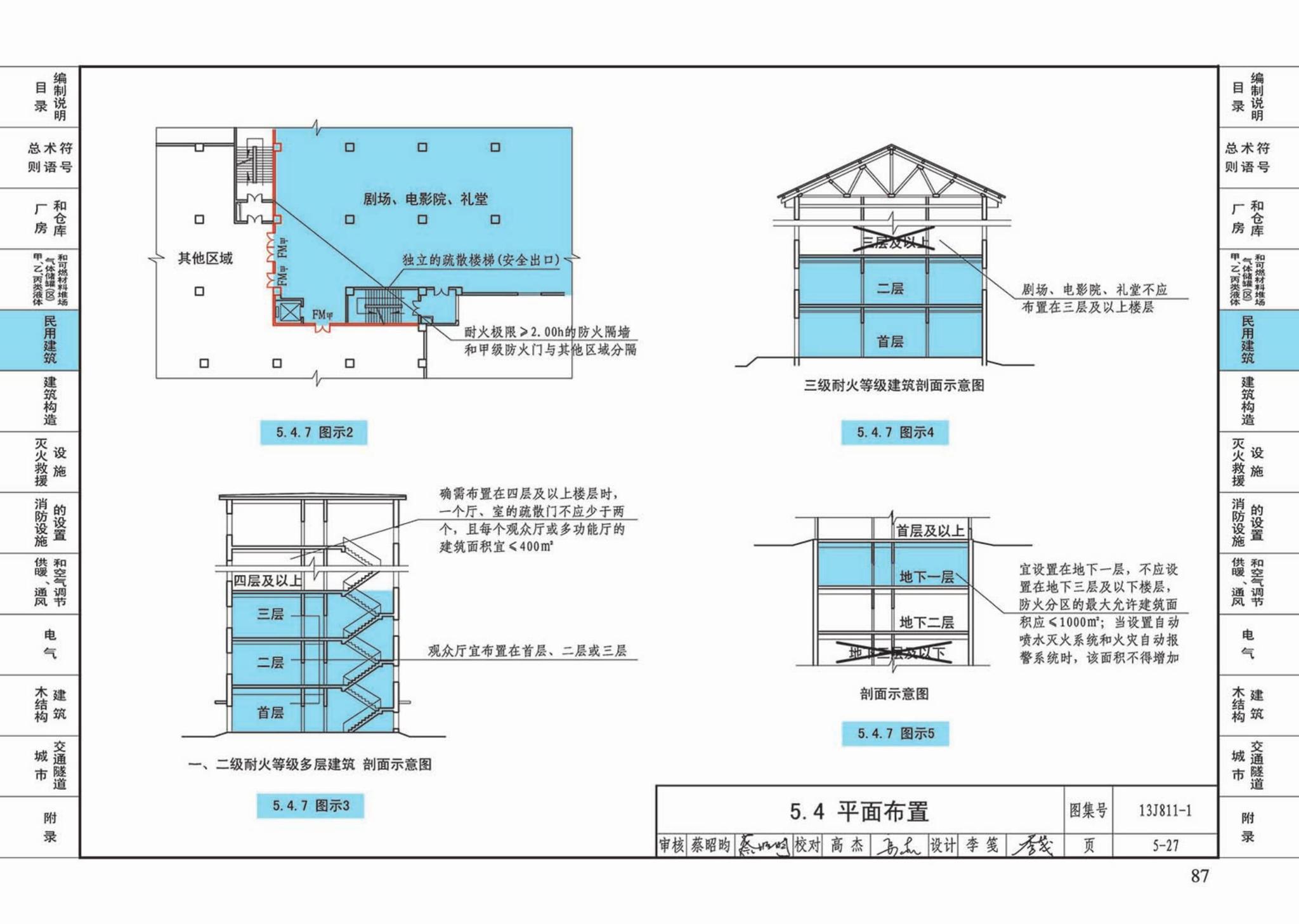 13J811-1--《建筑设计防火规范》图示