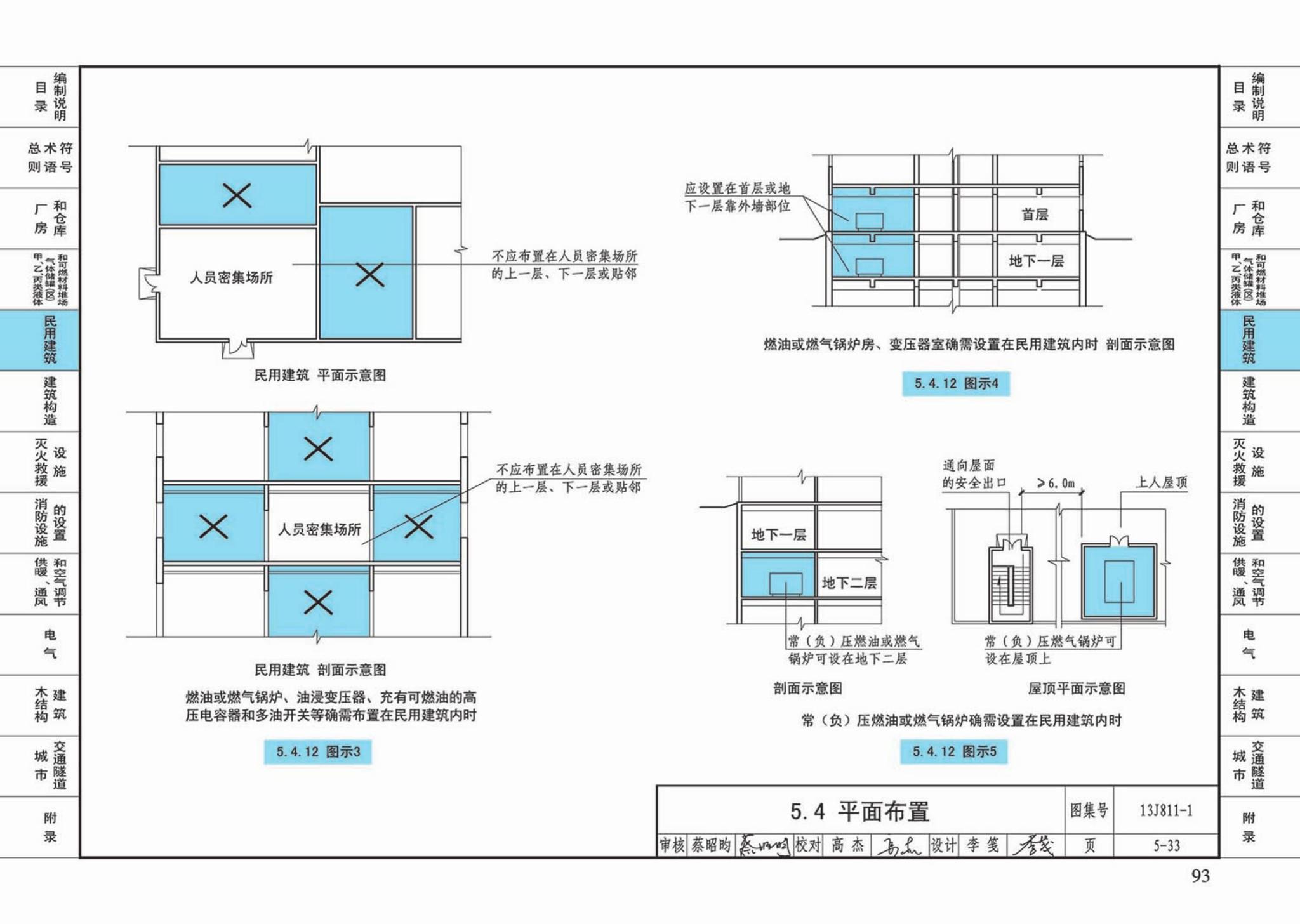 13J811-1--《建筑设计防火规范》图示