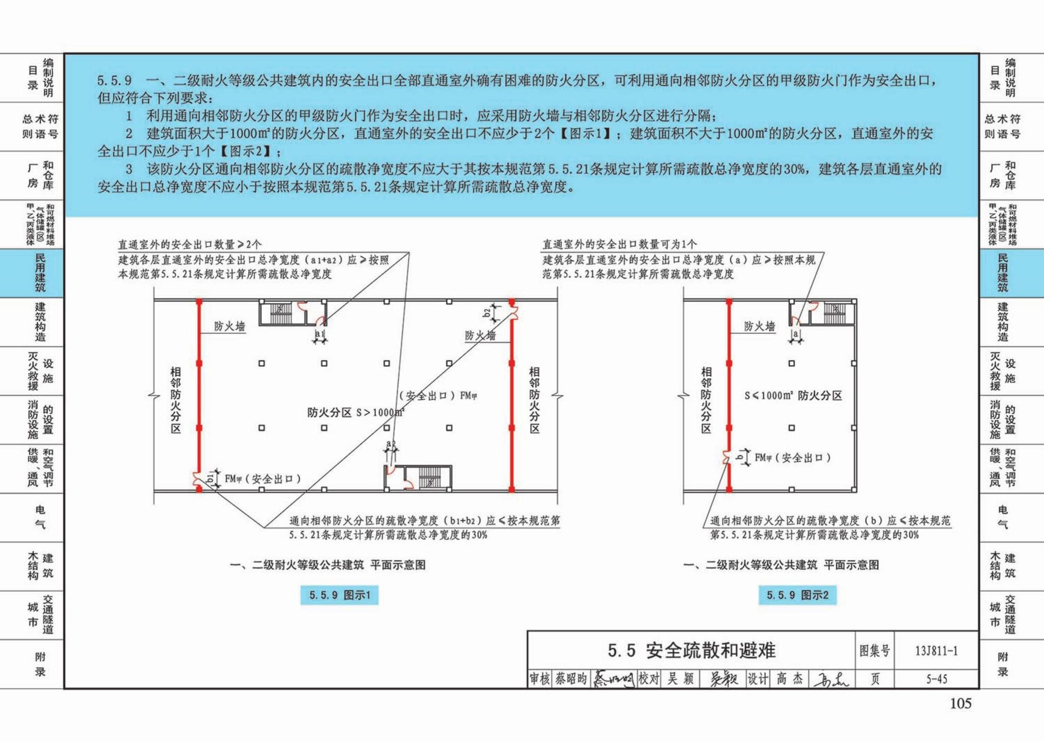 13J811-1--《建筑设计防火规范》图示