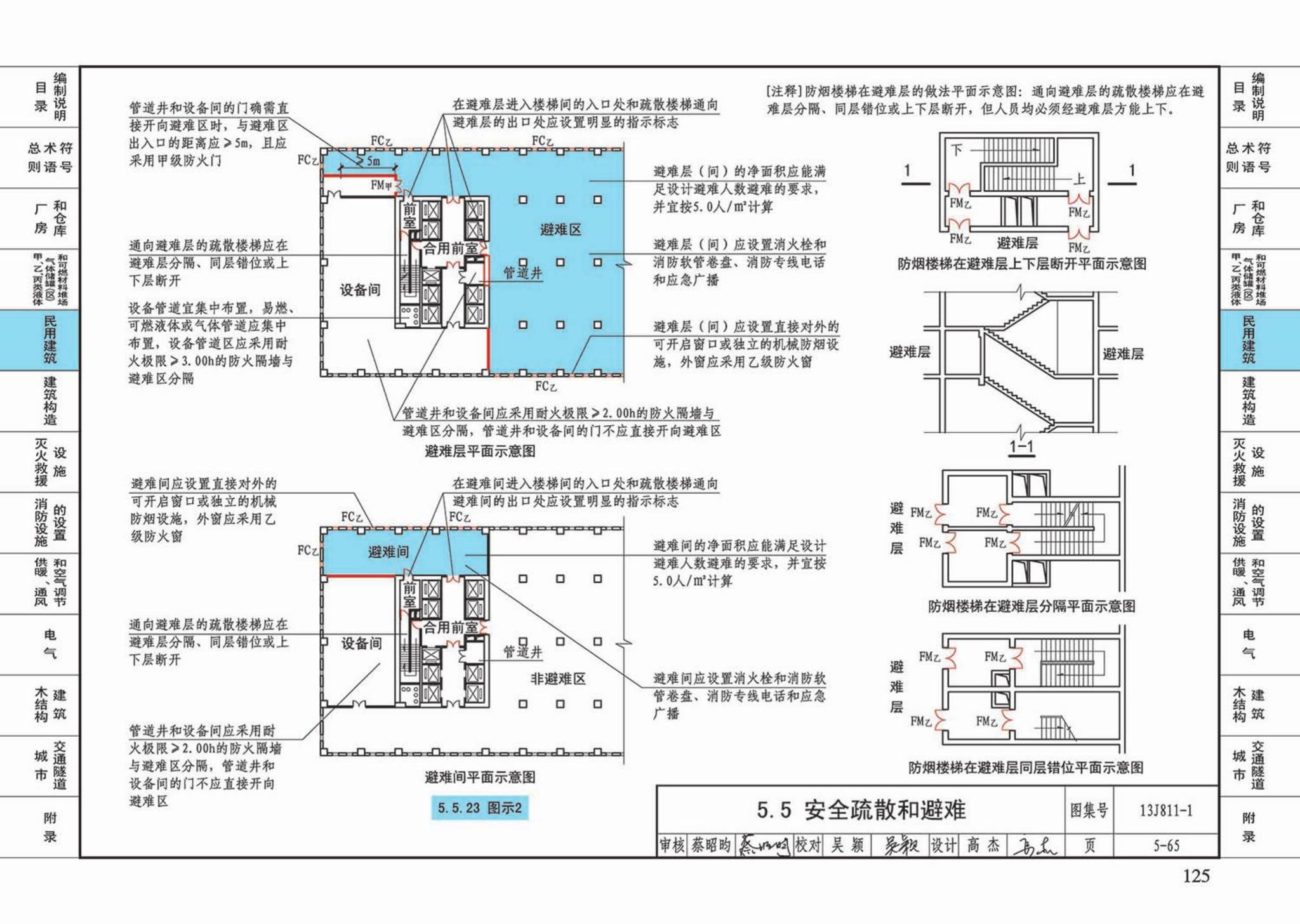 13J811-1--《建筑设计防火规范》图示