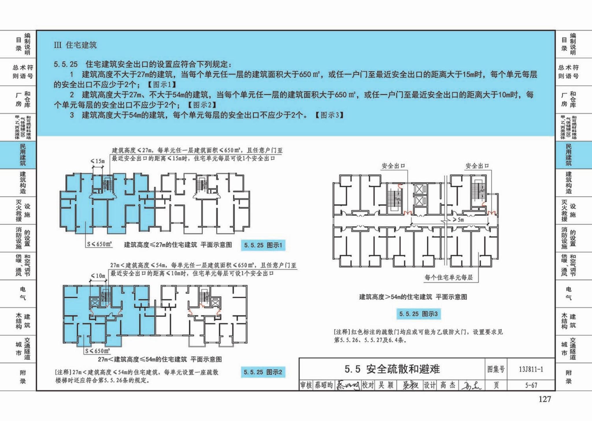 13J811-1--《建筑设计防火规范》图示