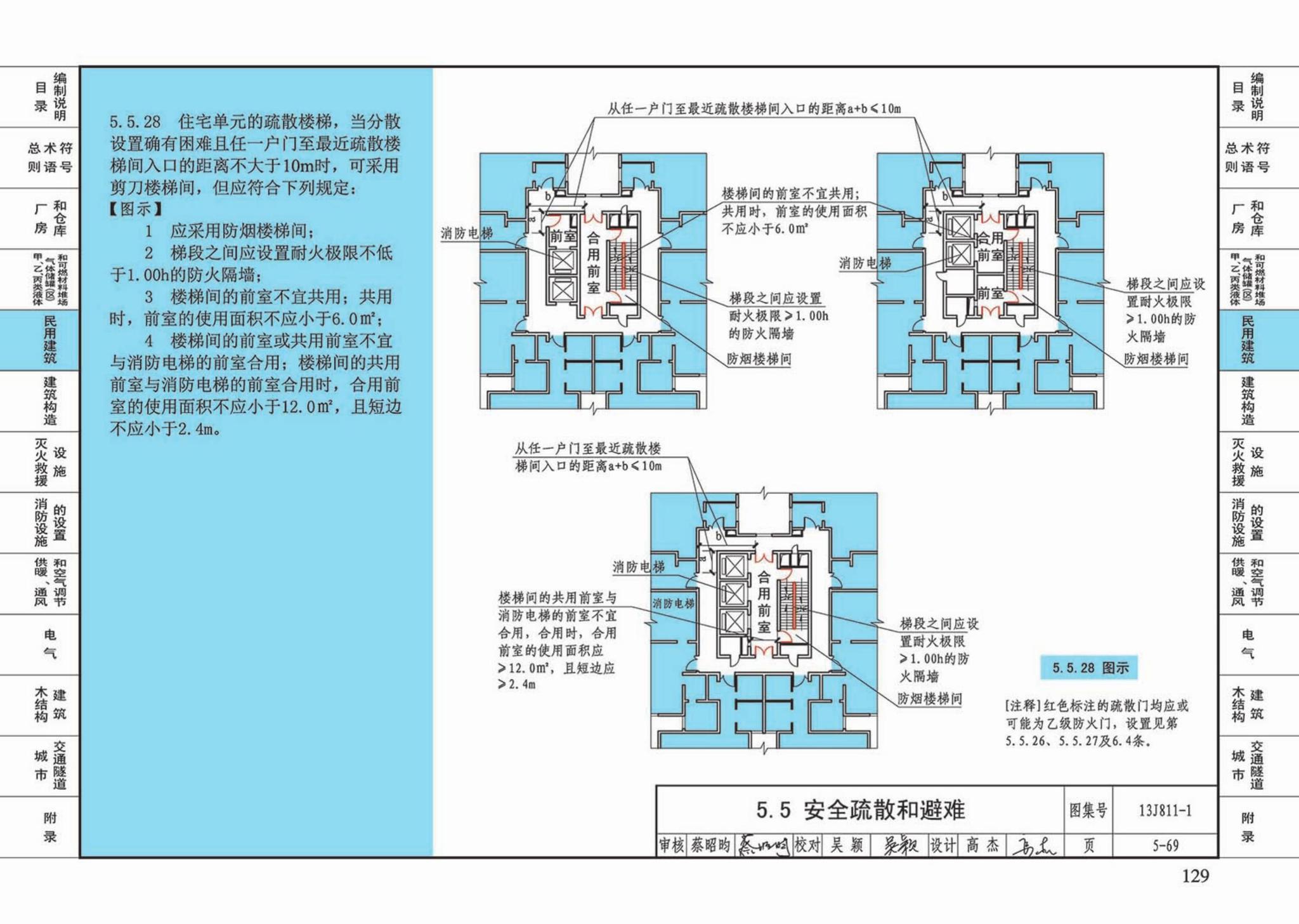 13J811-1--《建筑设计防火规范》图示