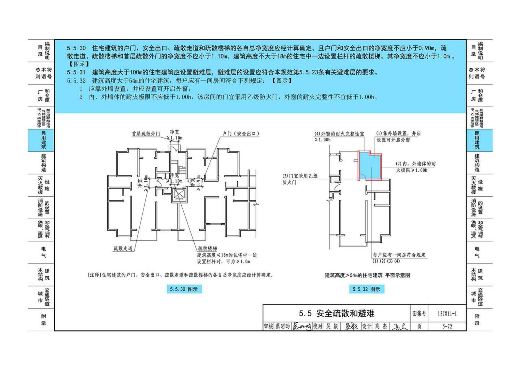 13J811-1--《建筑设计防火规范》图示