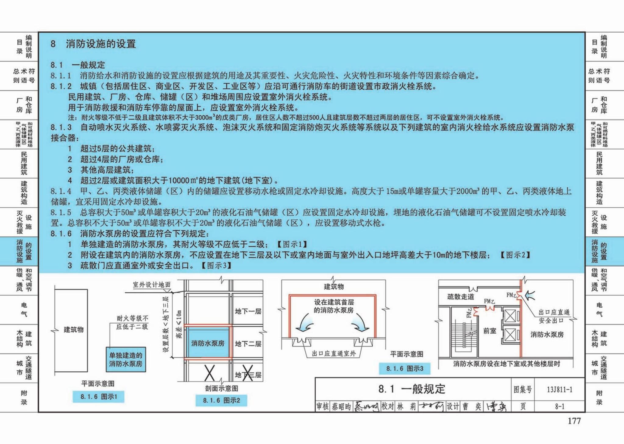 13J811-1--《建筑设计防火规范》图示