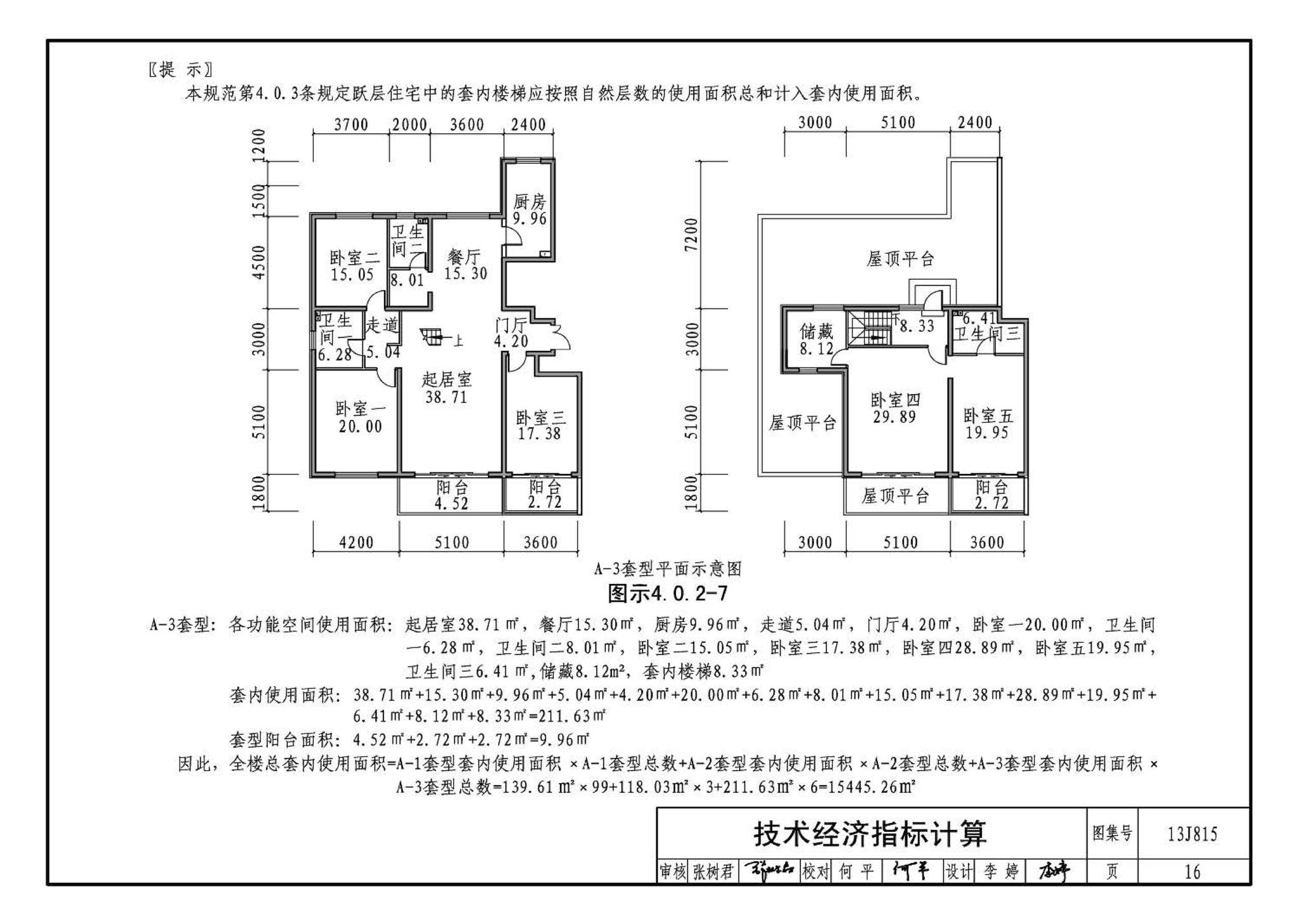 13J815--《住宅设计规范》图示