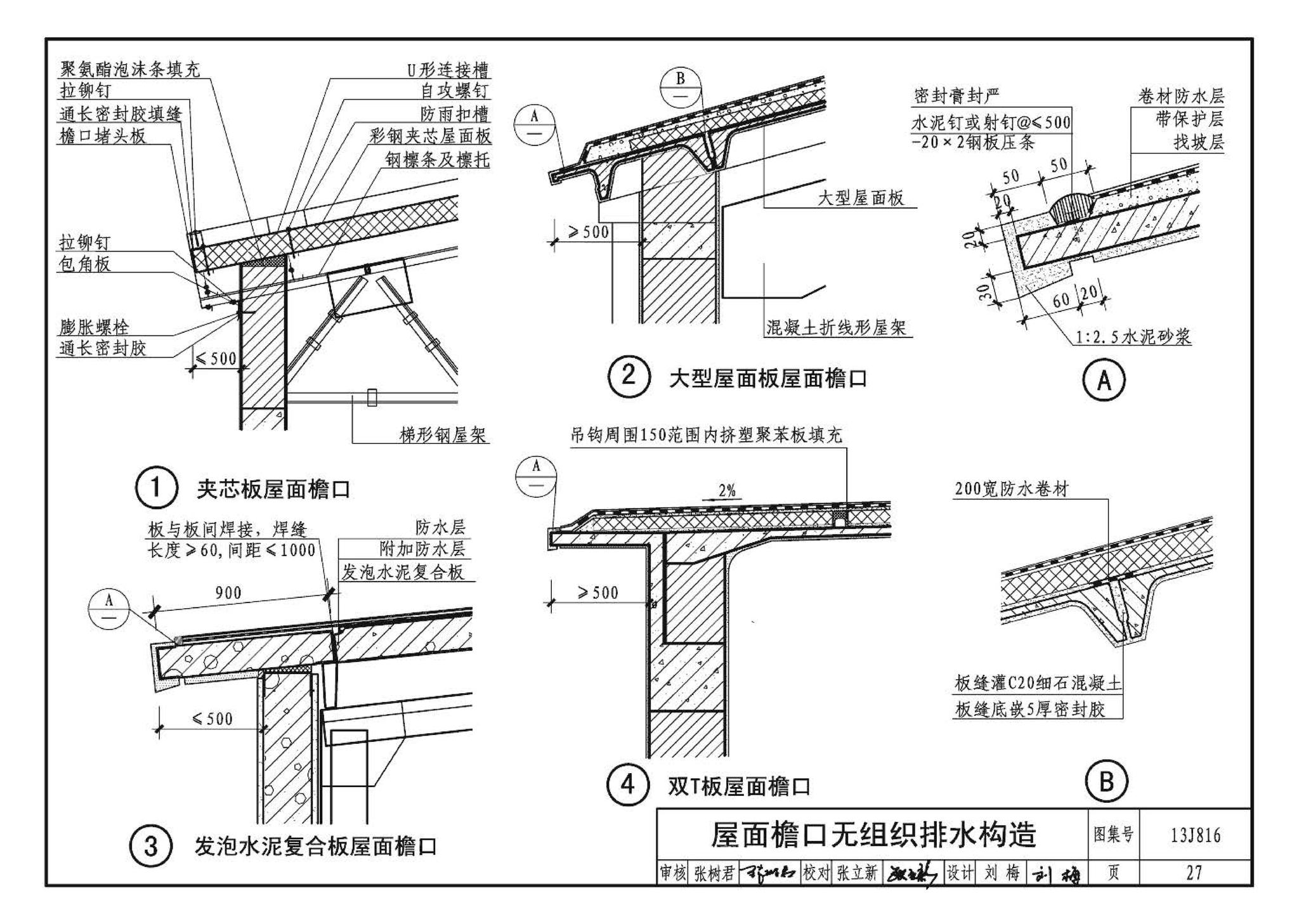 13J816--救灾物资储备库标准设计样图