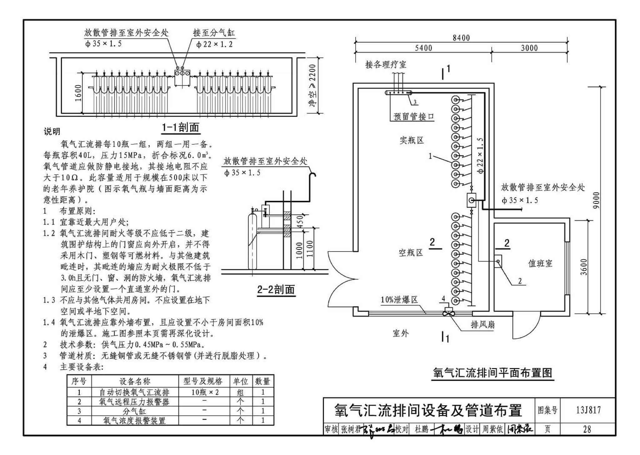 13J817--老年养护院标准设计样图