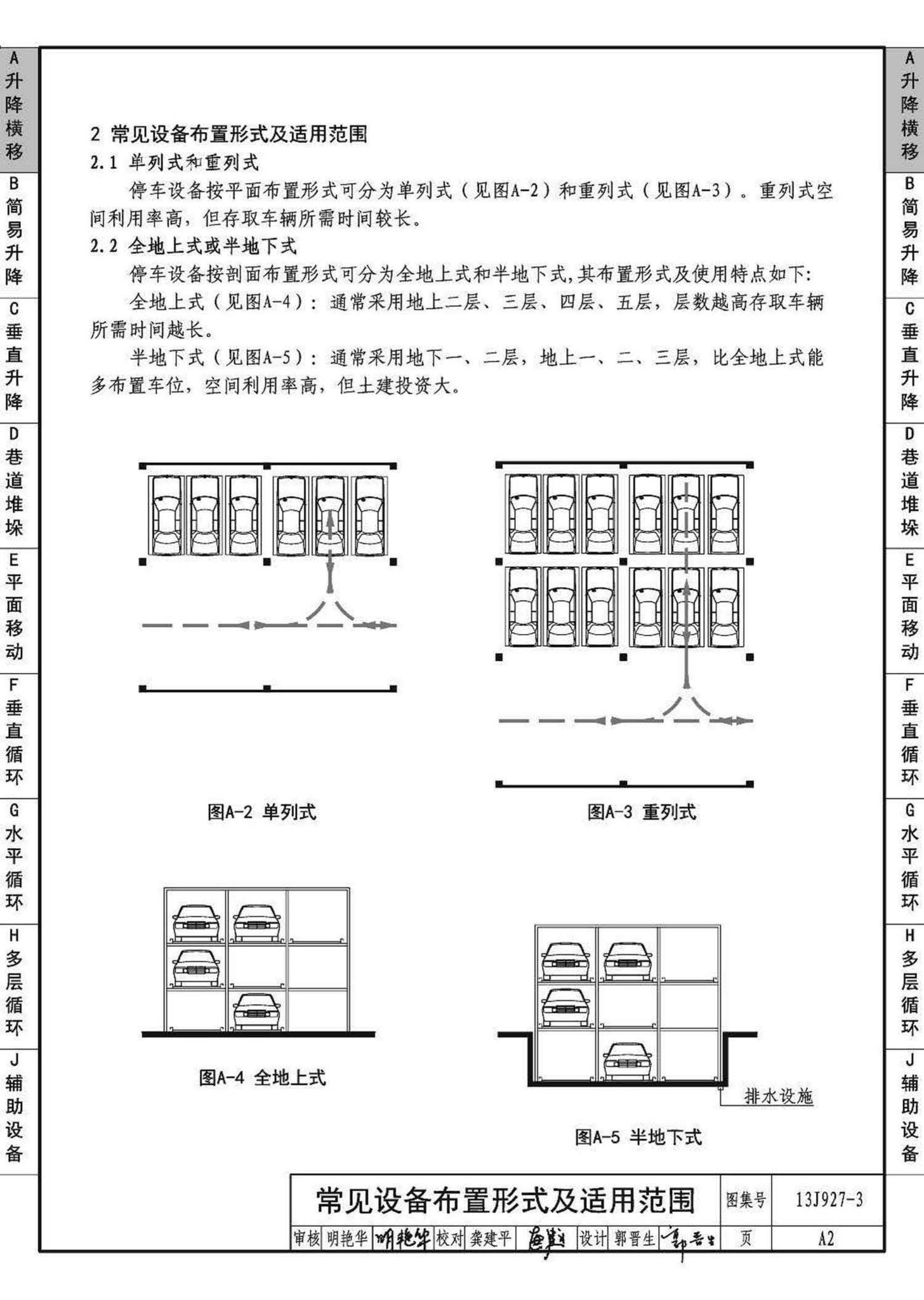 13J927-3--机械式停车库设计图册