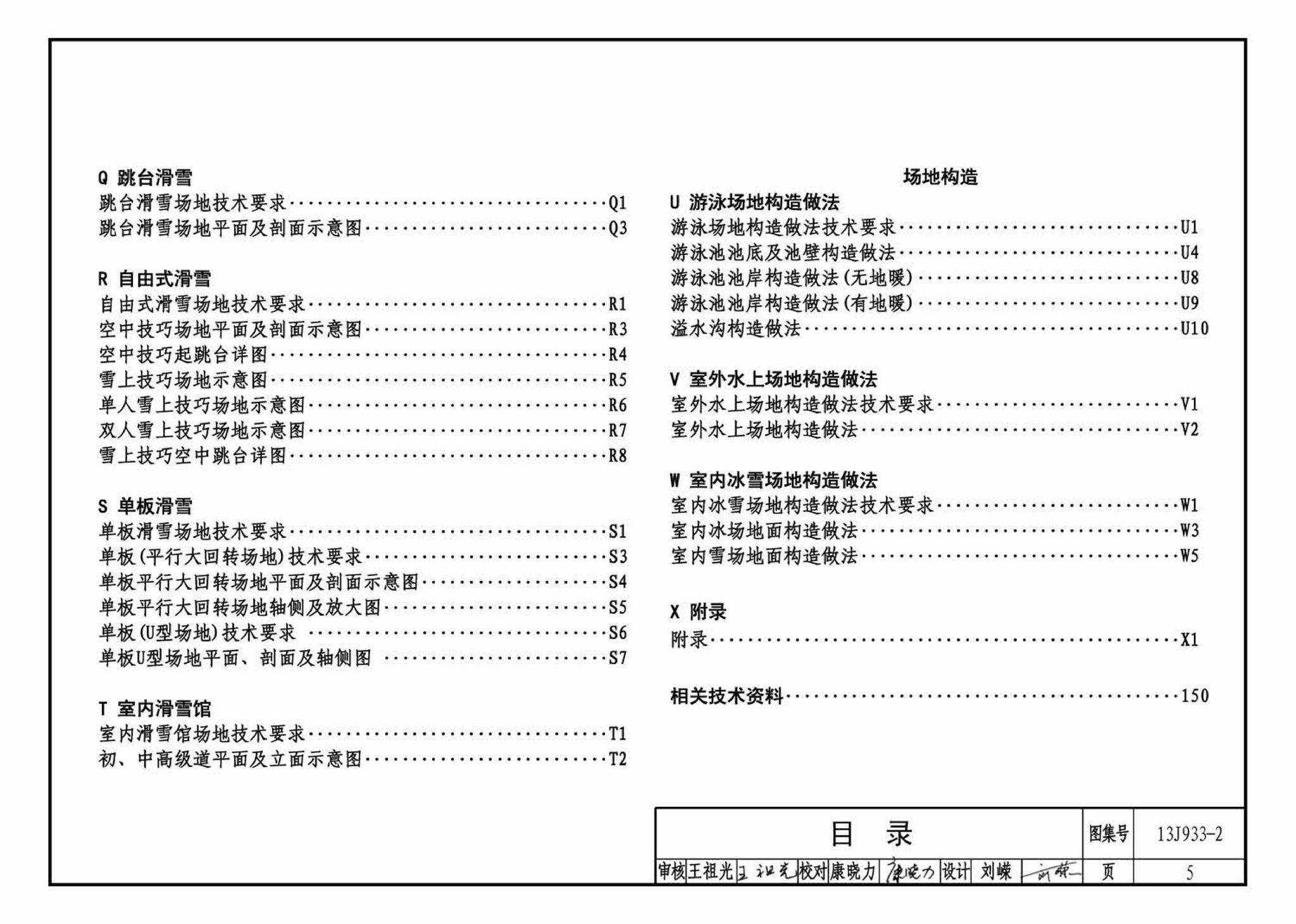 13J933-2--体育场地与设施（二）