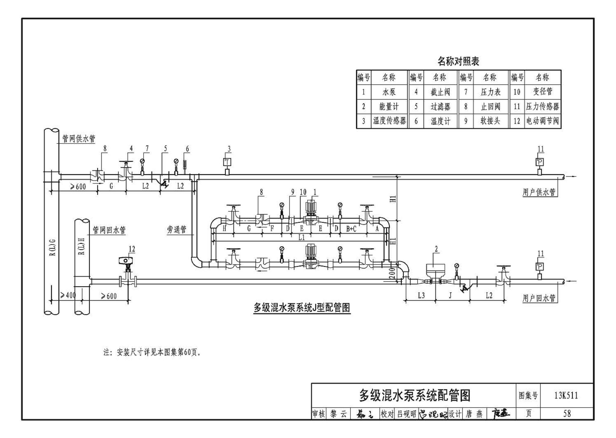 13K511--分布式冷热输配系统用户装置设计与安装