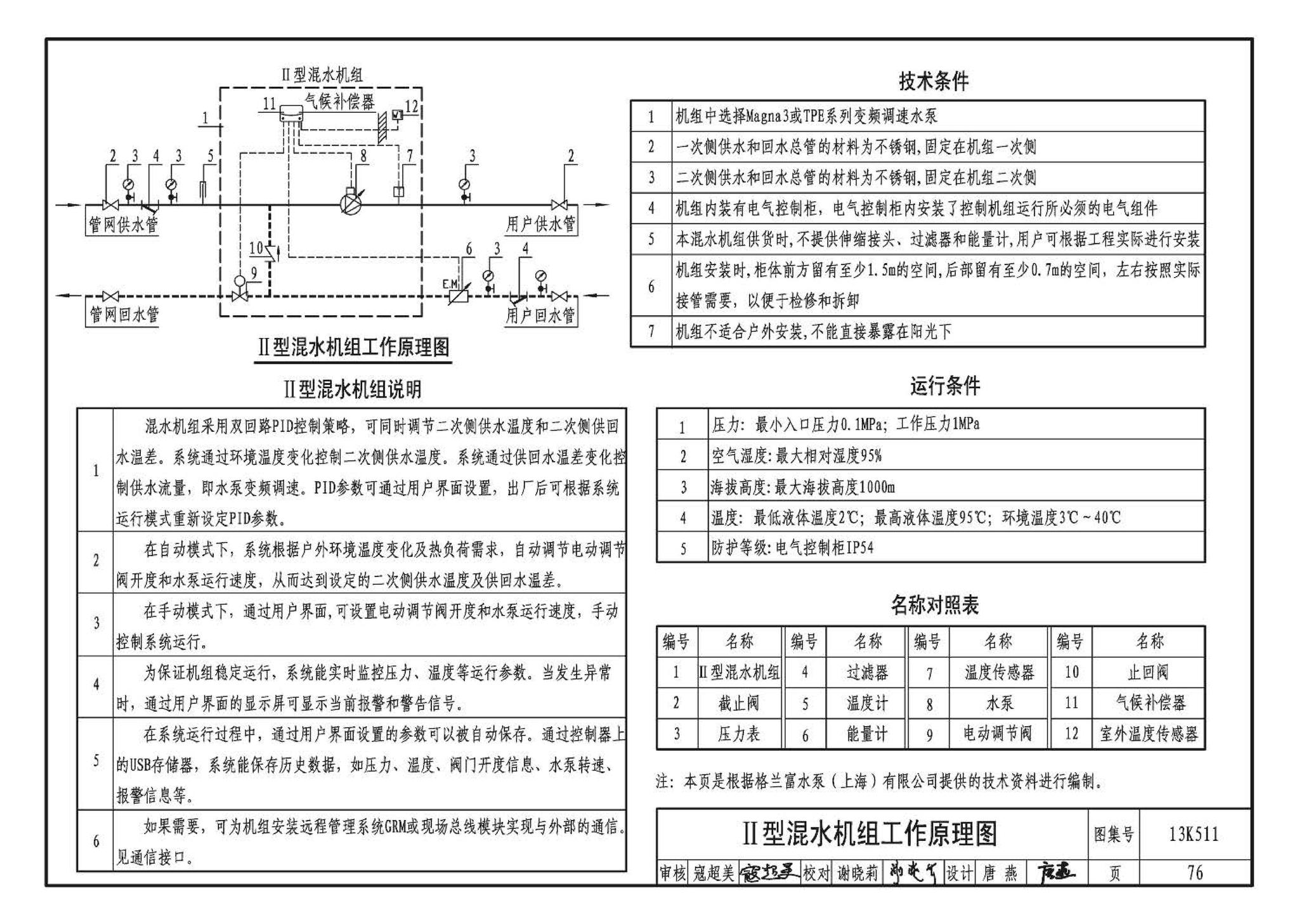 13K511--分布式冷热输配系统用户装置设计与安装