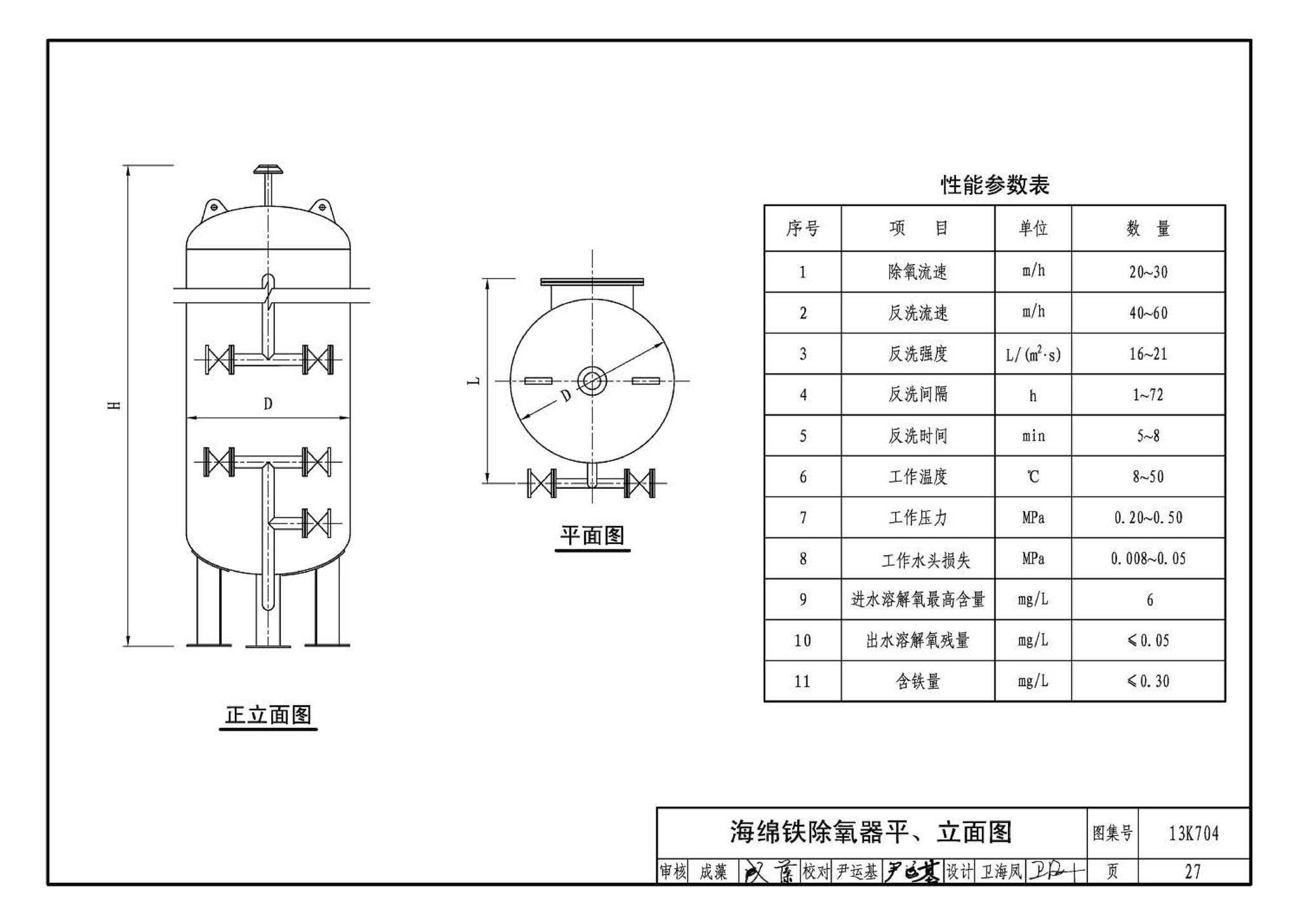 13K704--供暖空调水处理设备选用与安装