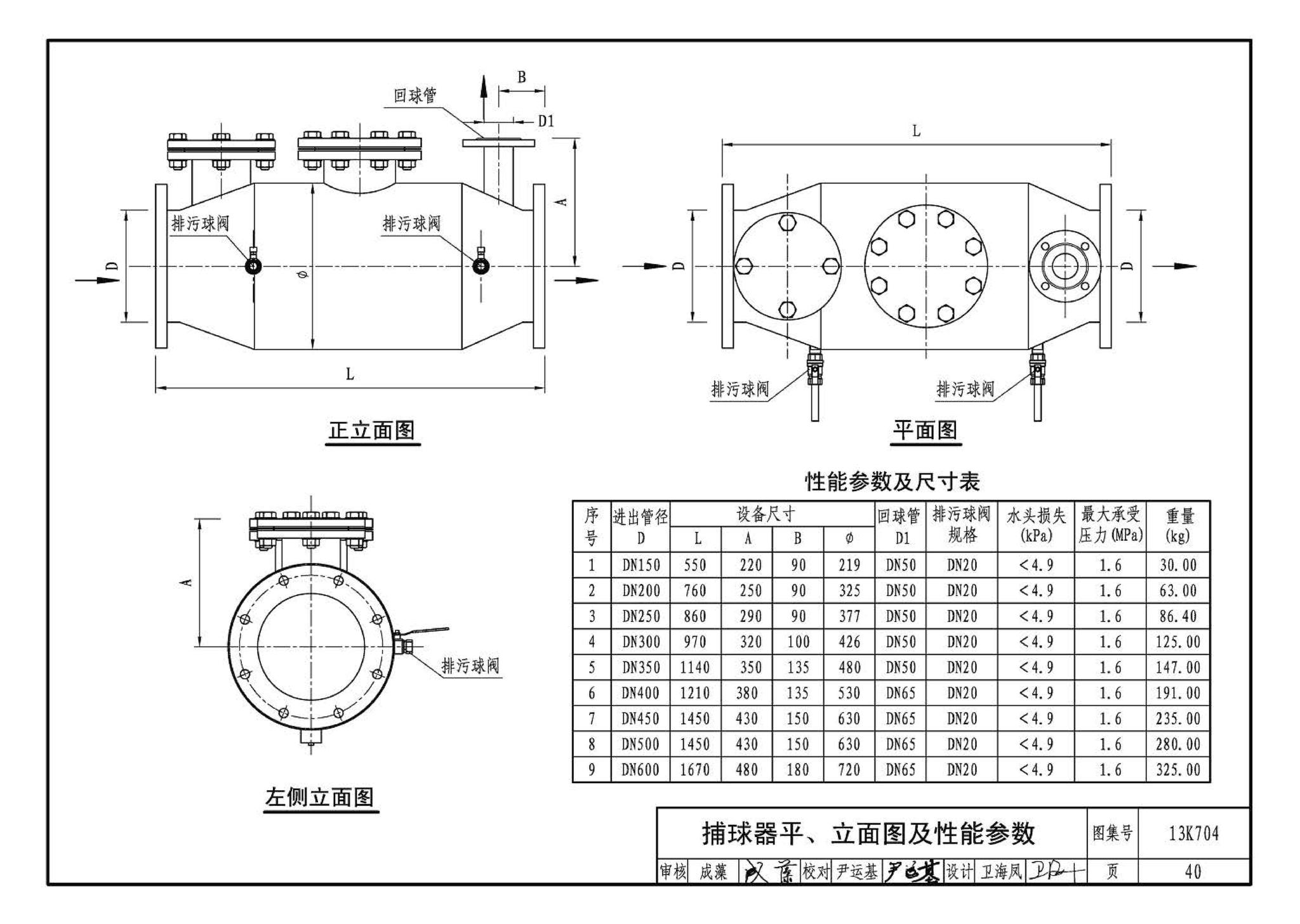 13K704--供暖空调水处理设备选用与安装