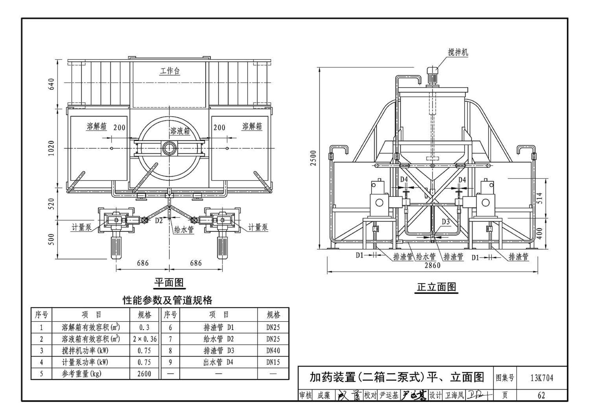 13K704--供暖空调水处理设备选用与安装