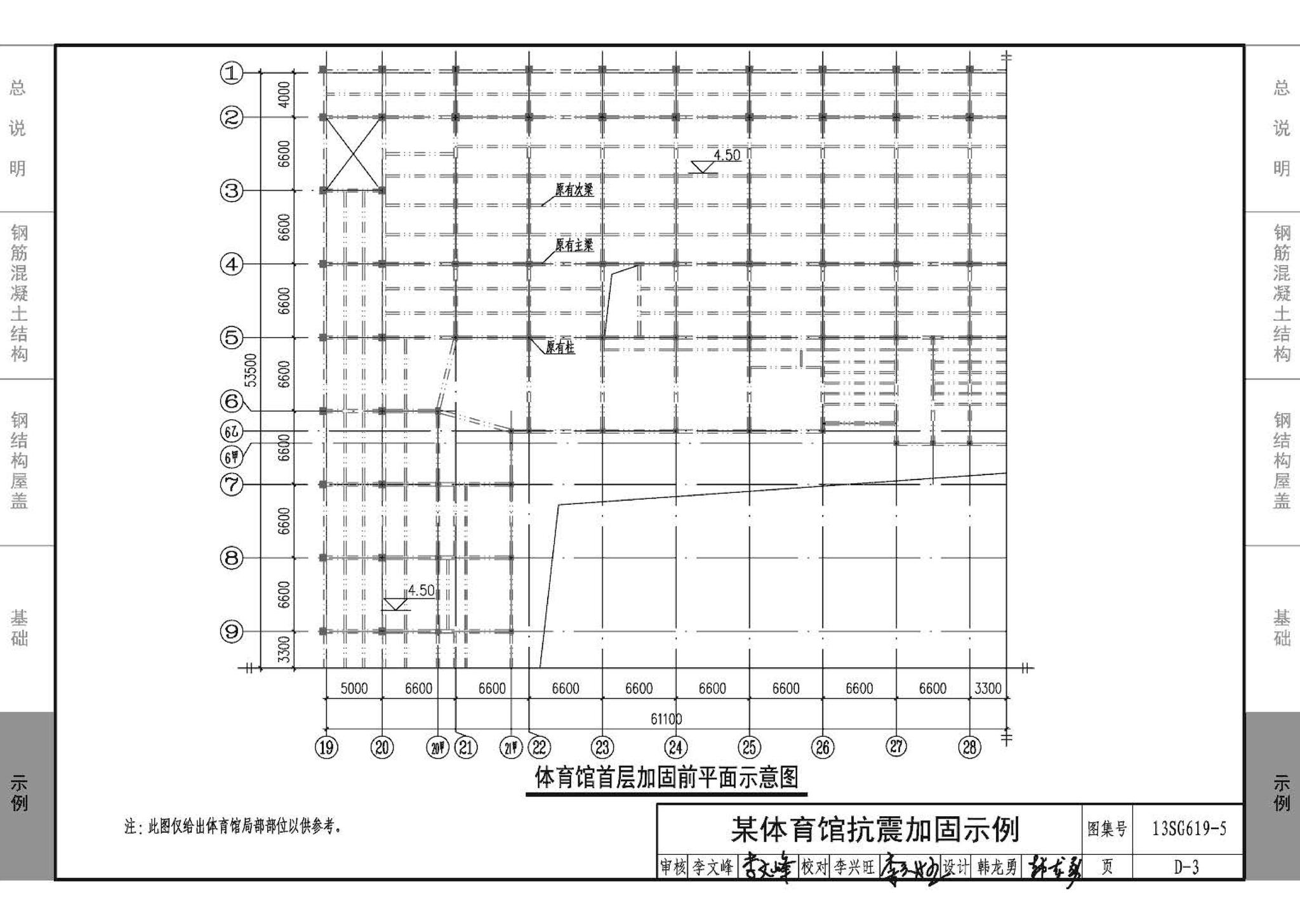 13SG619-5--房屋建筑抗震加固（五）（公共建筑抗震加固）