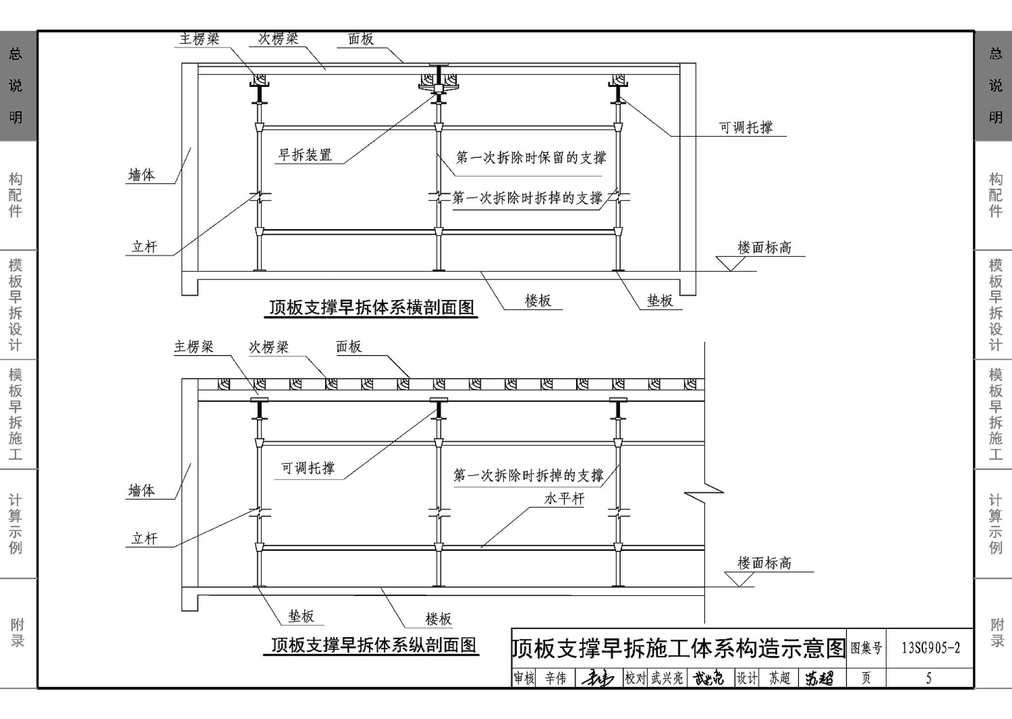 13SG905-1~2--房屋建筑工程施工工艺图解模板工程（2014年合订本）