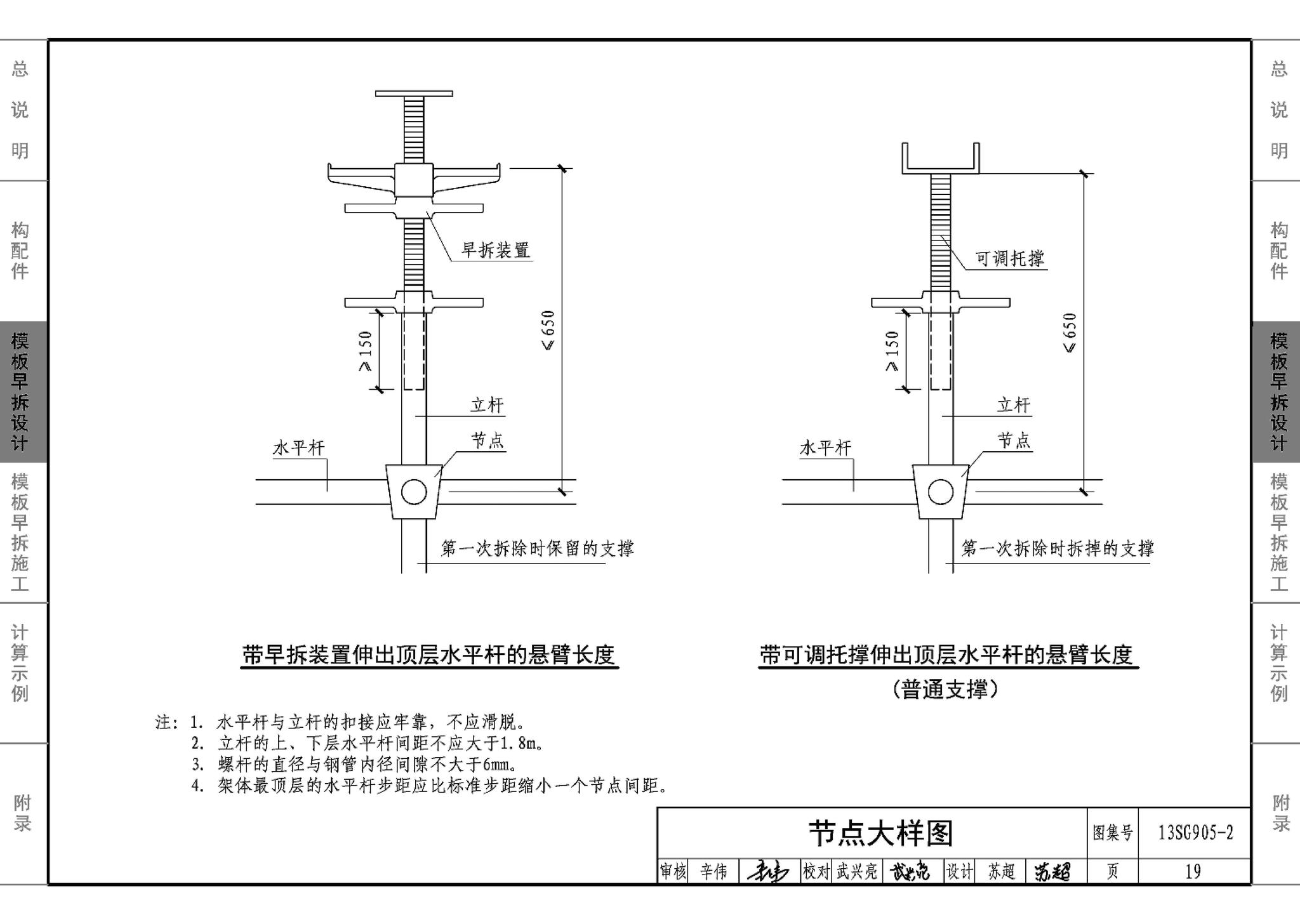 13SG905-1~2--房屋建筑工程施工工艺图解模板工程（2014年合订本）