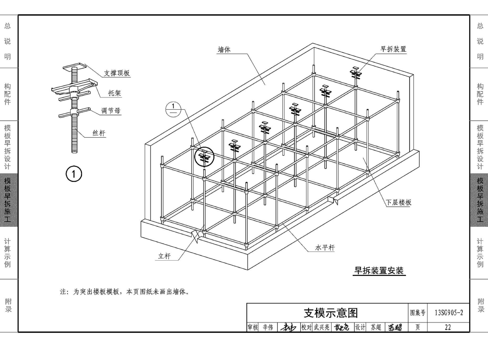 13SG905-1~2--房屋建筑工程施工工艺图解模板工程（2014年合订本）