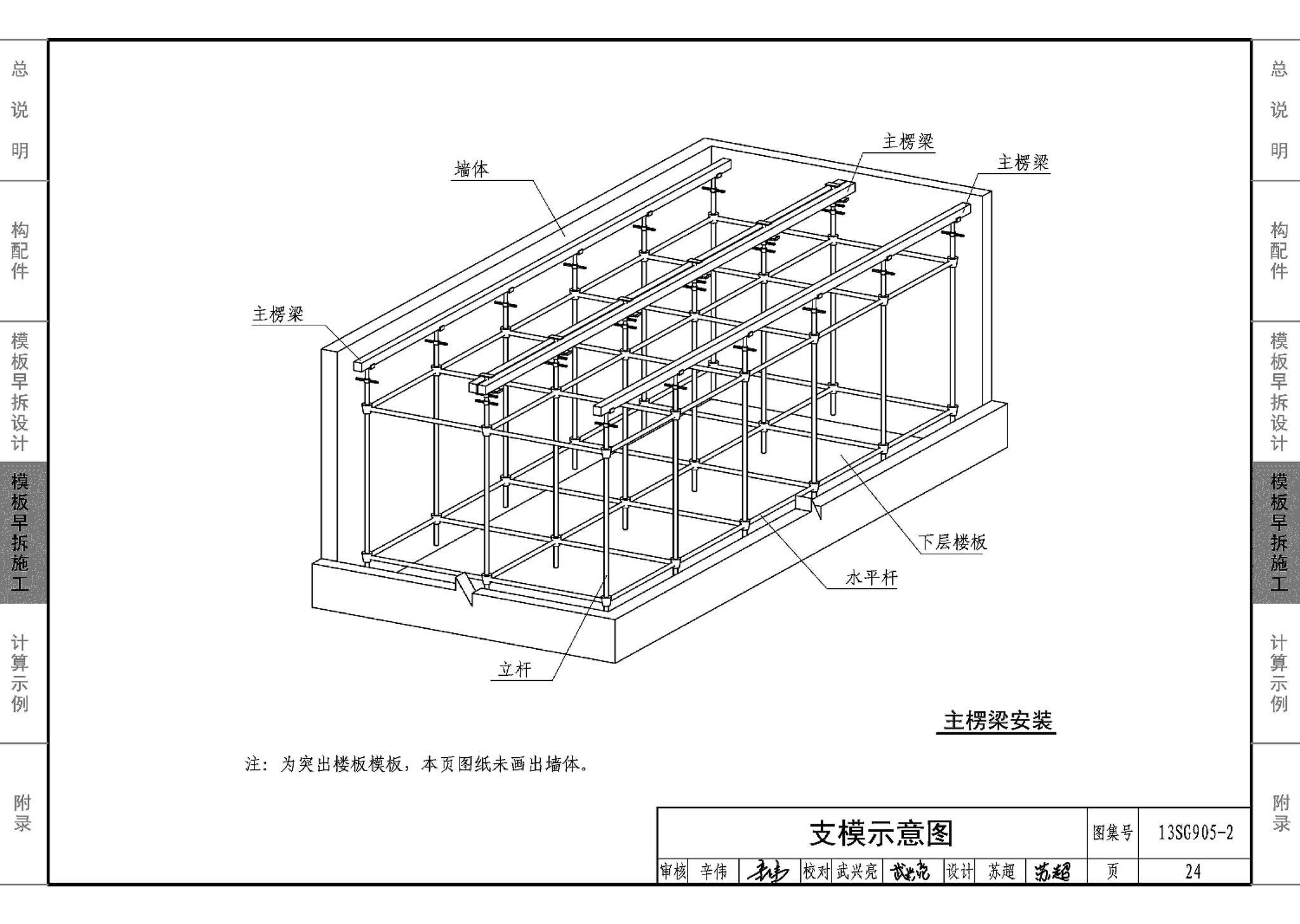 13SG905-1~2--房屋建筑工程施工工艺图解模板工程（2014年合订本）