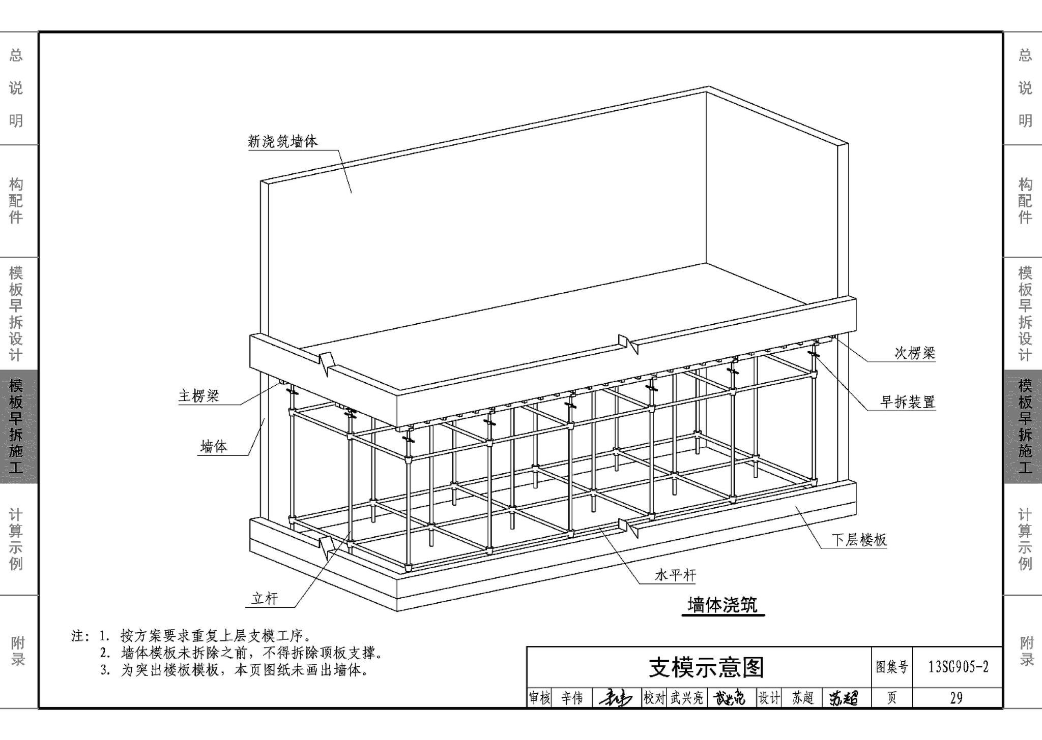 13SG905-1~2--房屋建筑工程施工工艺图解模板工程（2014年合订本）