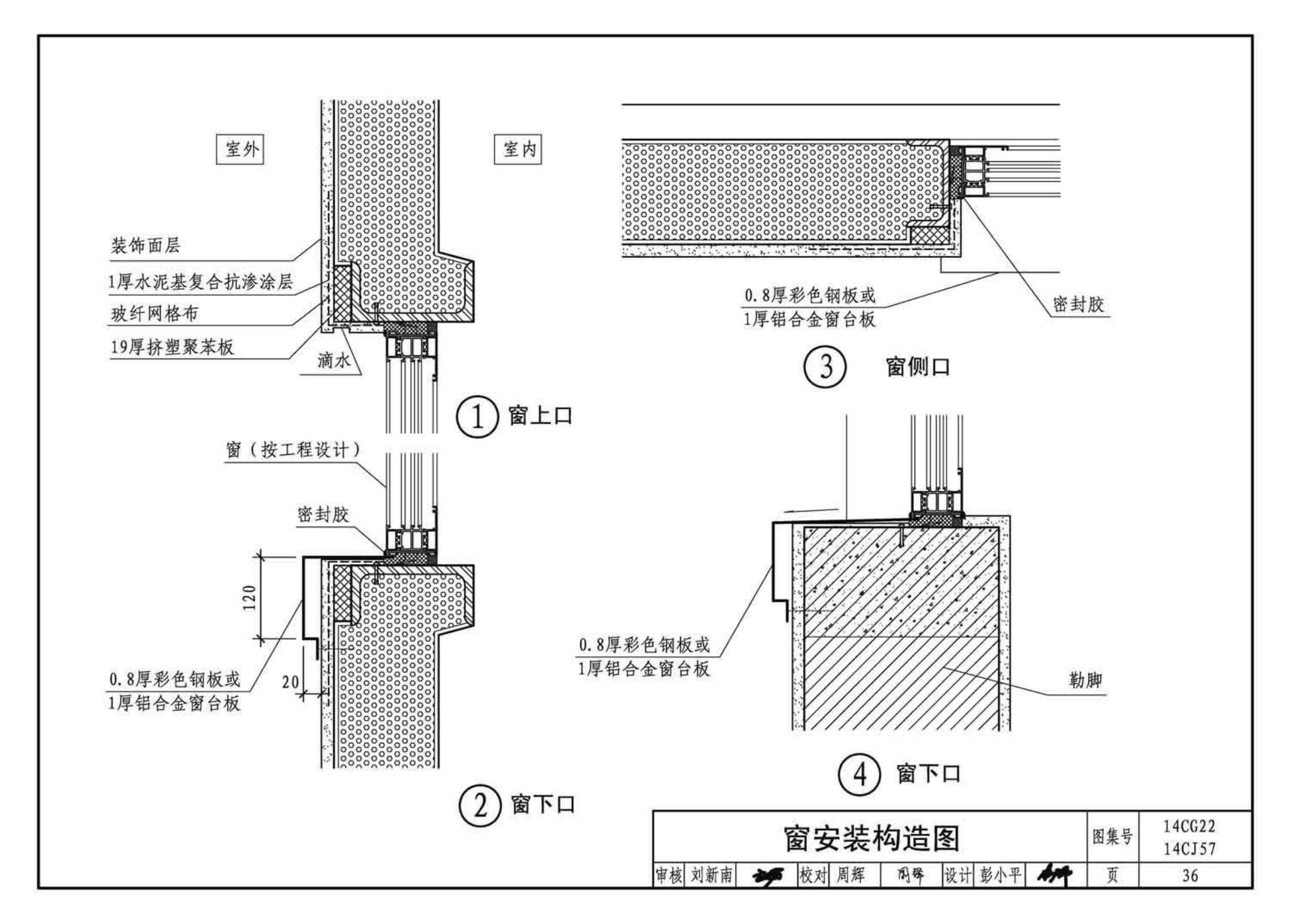 14CG22 14CJ57--钢边框保温隔热轻型板