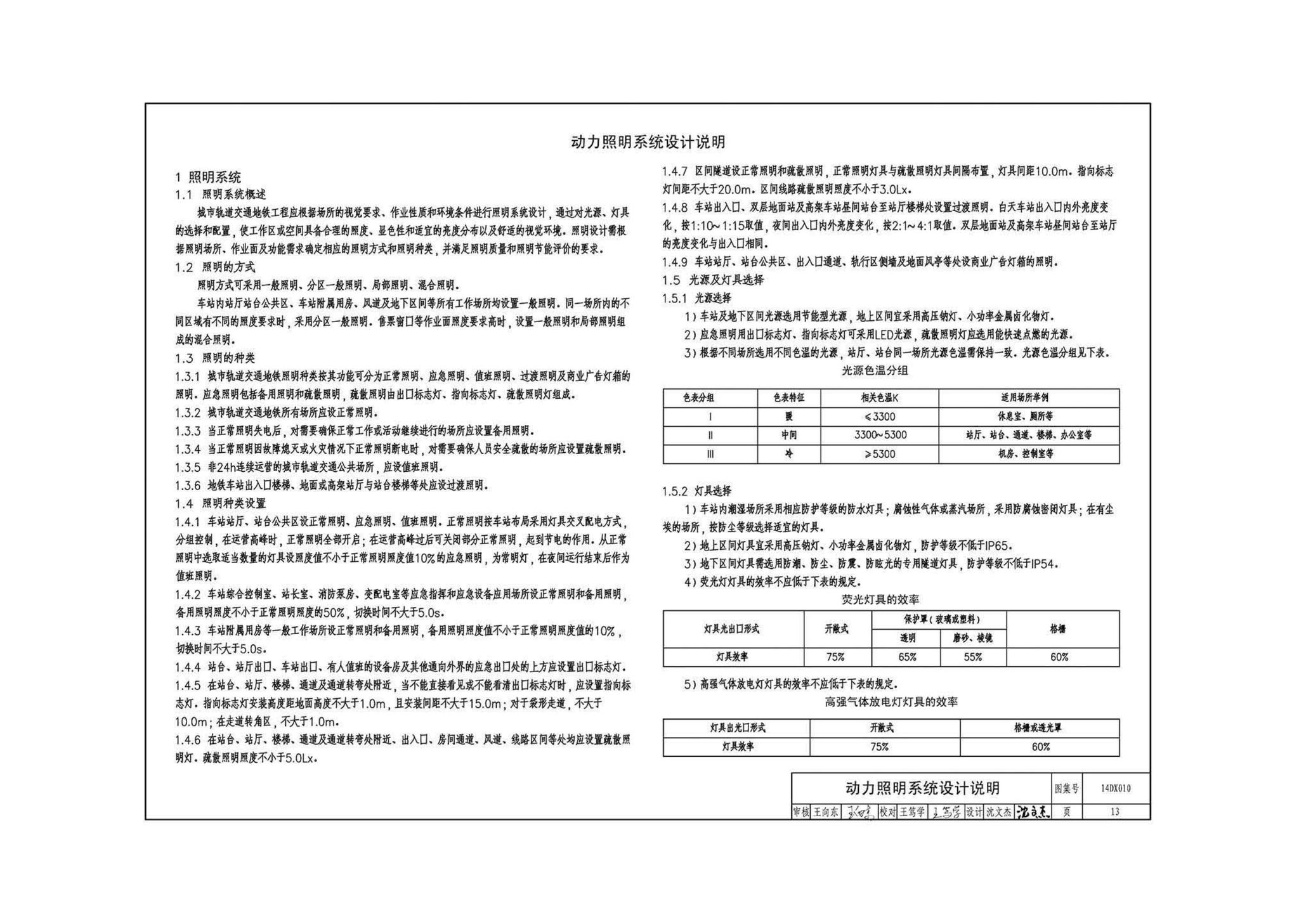 14DX010--地铁电气工程设计与施工